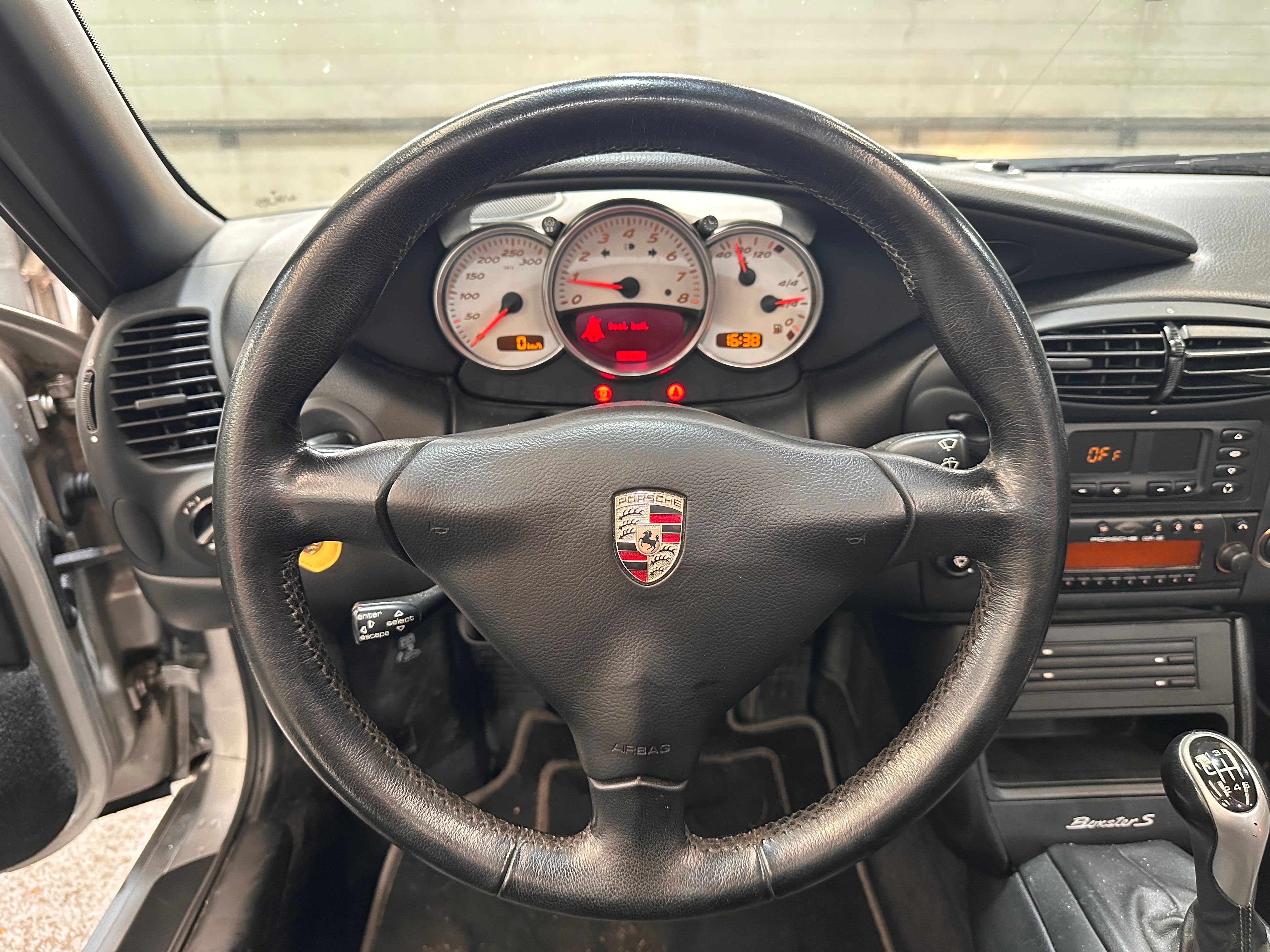 Porsche 986 Boxster S 2002 — tableau de bord (16)