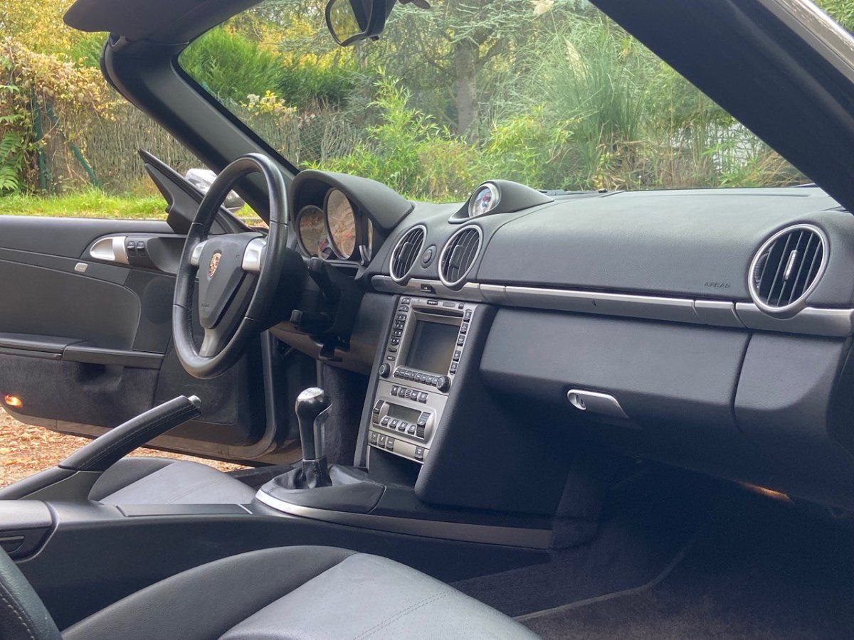 Porsche 987 Boxster S 2007 — habitacle (17)
