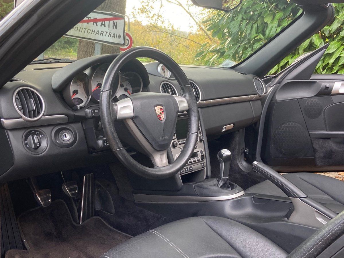 Porsche 987 Boxster S 2007 — habitacle (20)