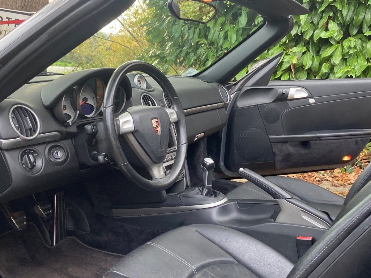 Porsche 987 Boxster S 2007 — habitacle (21)