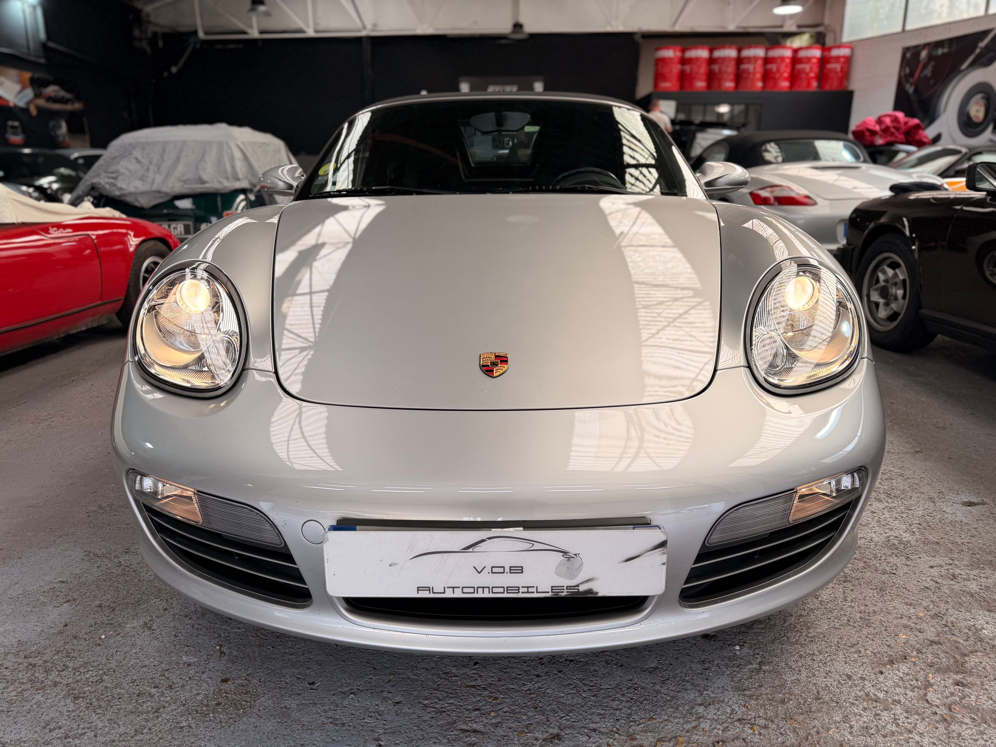 Porsche 987 Boxster S 3.2 280cv BVM 50000km France 2005 — vue de face (5)