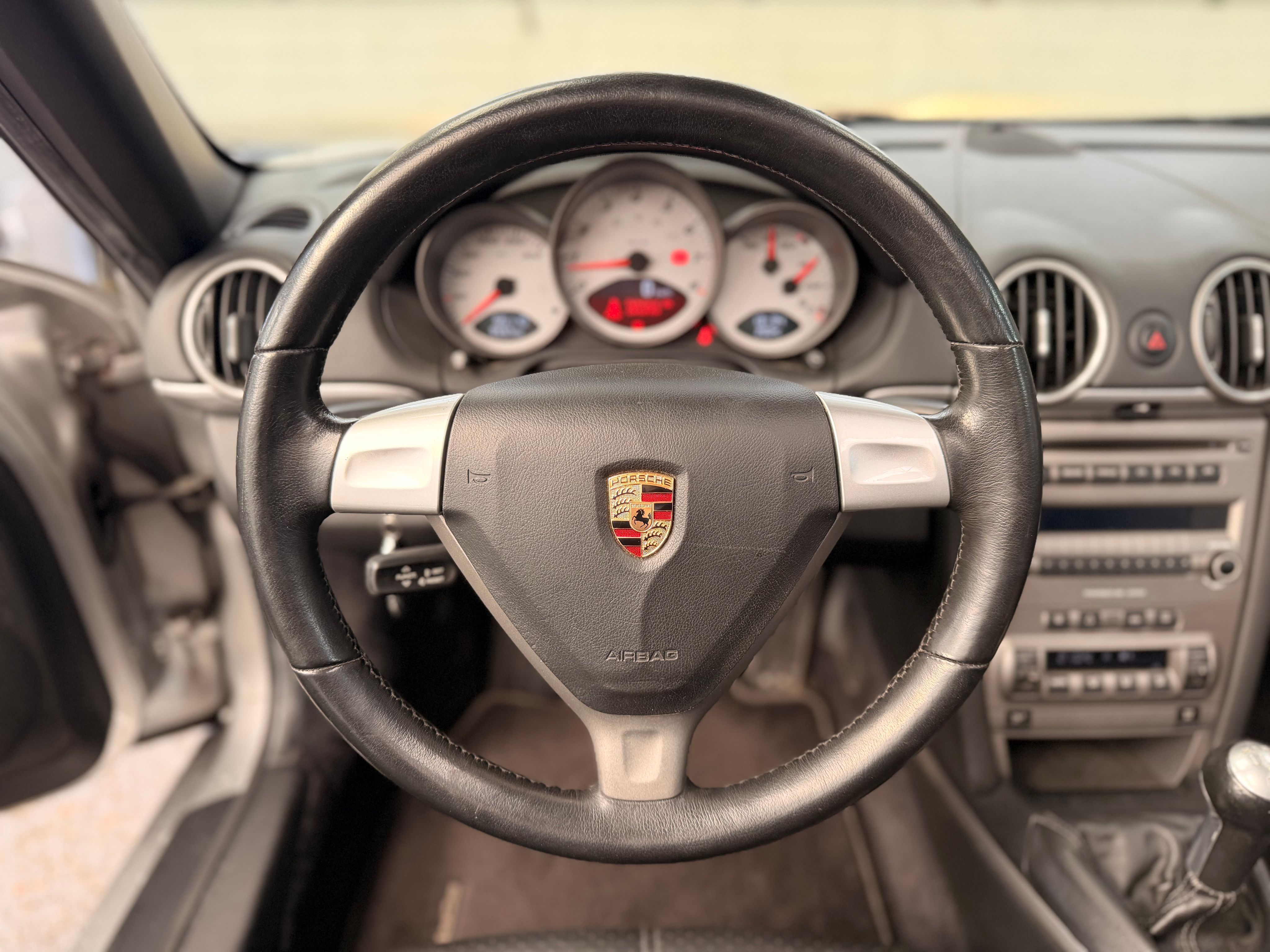 Porsche 987 Boxster S 3.2 280cv BVM 50000km France 2005 — tableau de bord (17)