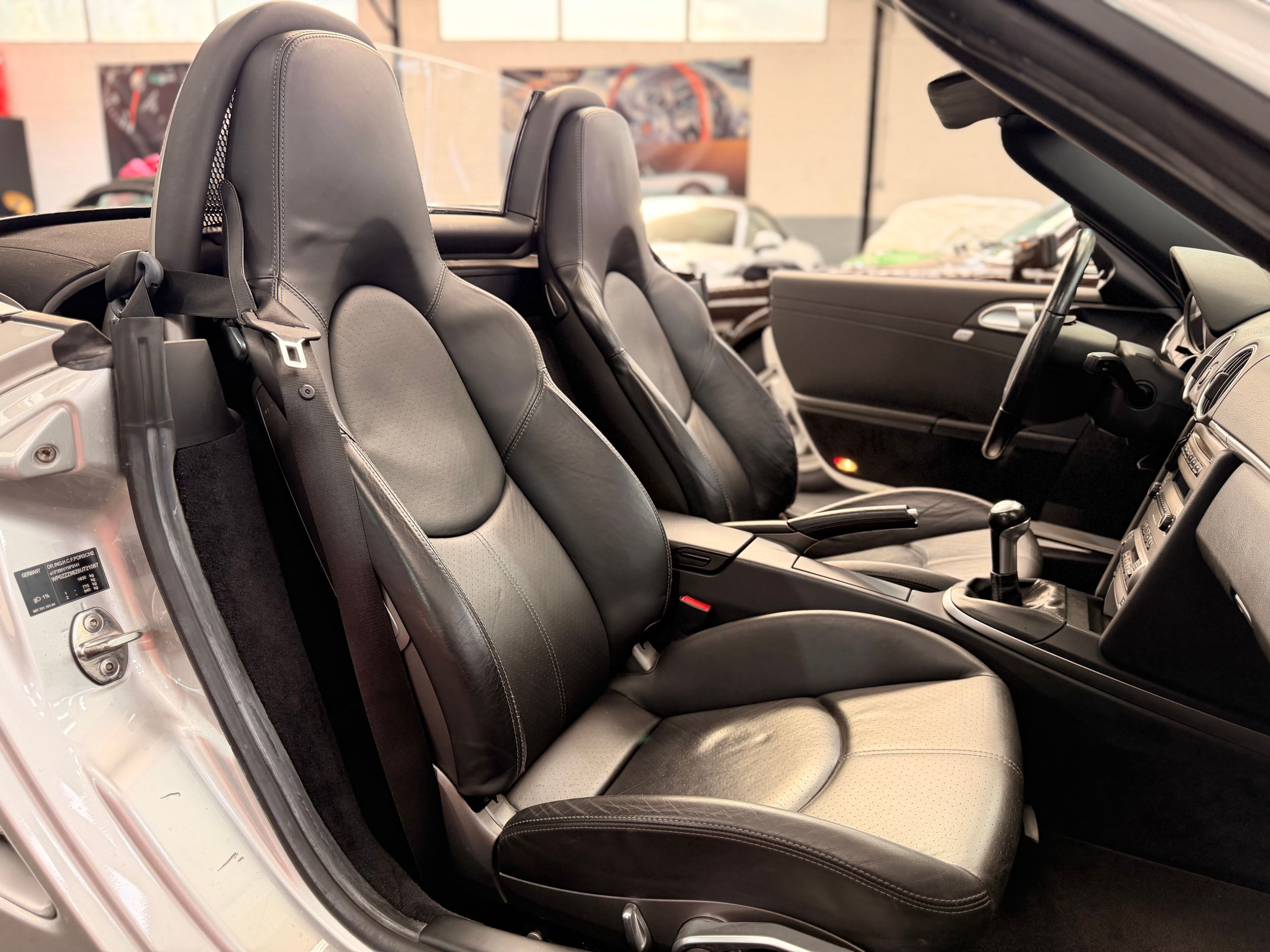 Porsche 987 Boxster S 3.2 280cv BVM 50000km France 2005 — sieges (22)