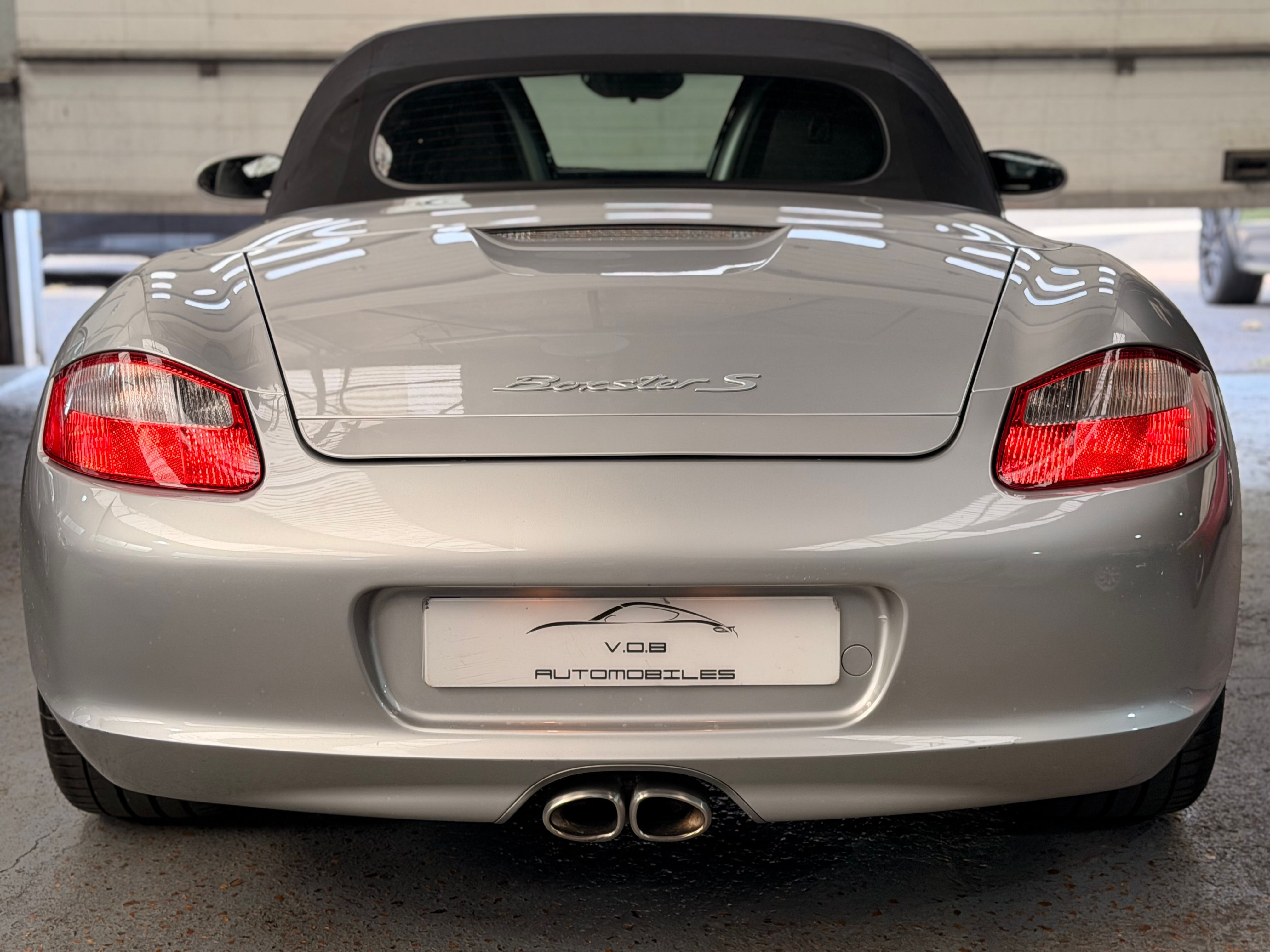 Porsche 987 Boxster S 3.2 280cv BVM 50000km France 2005 — vue arriere (14)