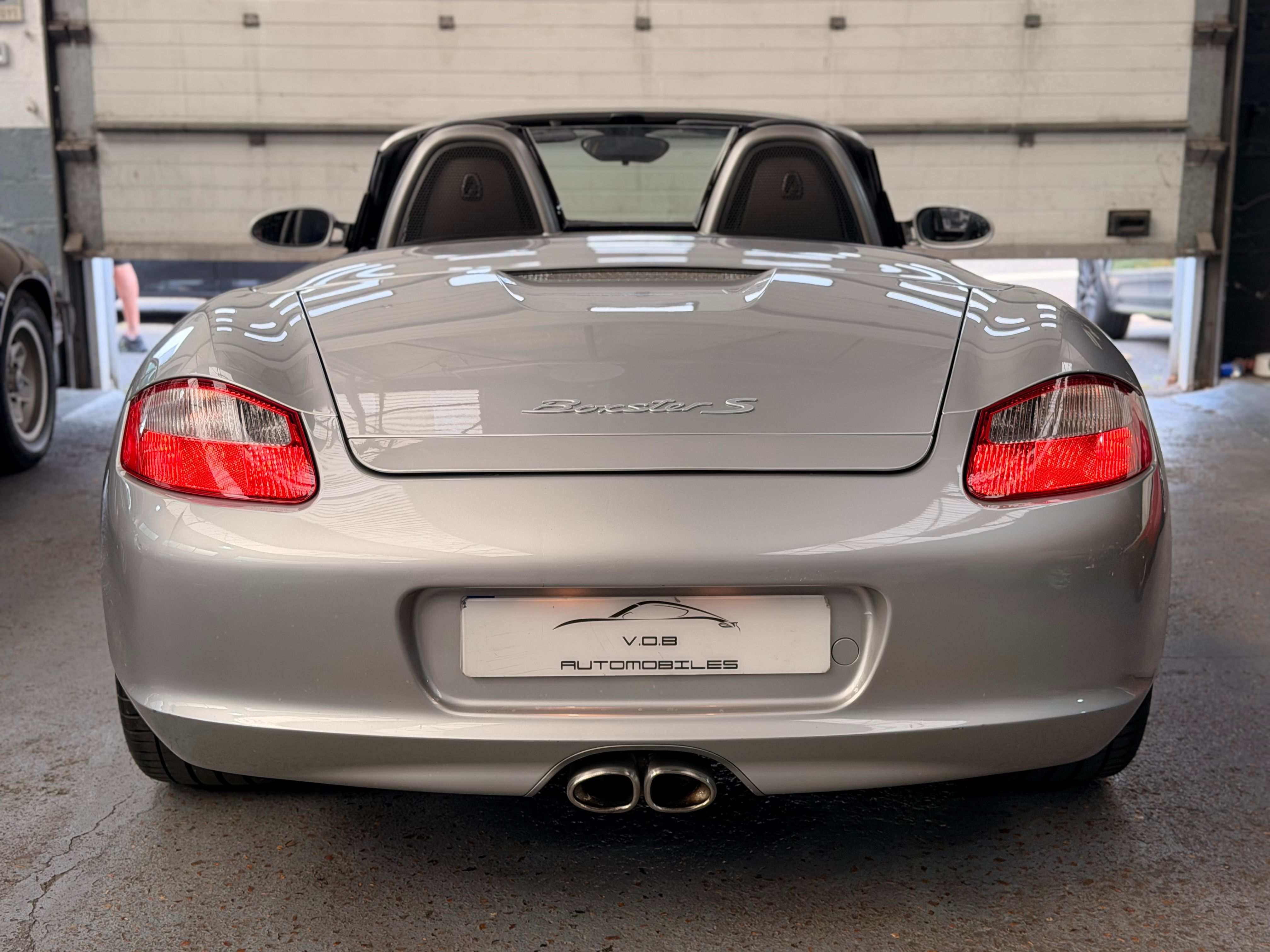 Porsche 987 Boxster S 3.2 280cv BVM 50000km France 2005 — vue arriere (15)