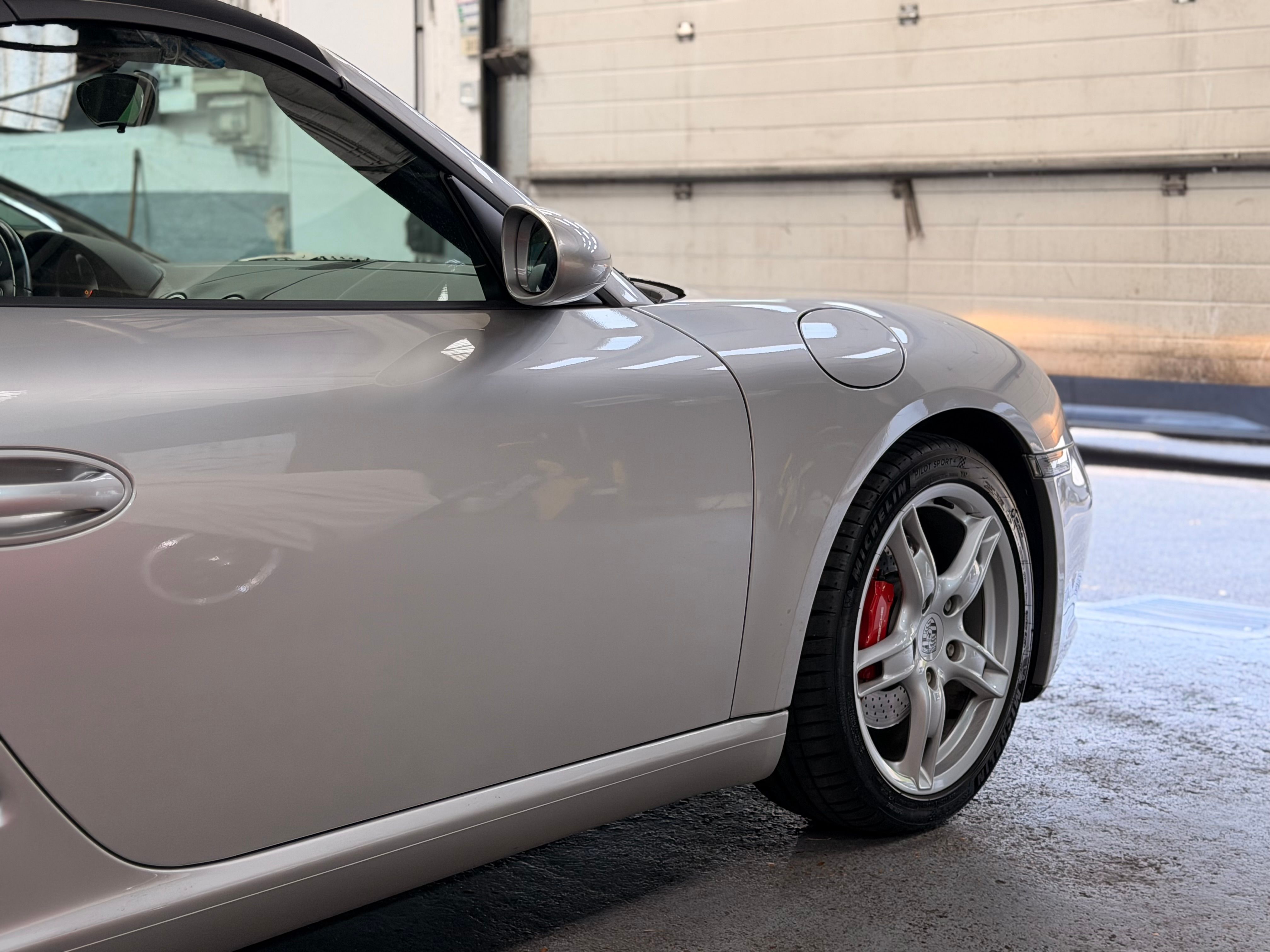 Porsche 987 Boxster S 3.2 280cv BVM 50000km France 2005 — profil lateral (8)