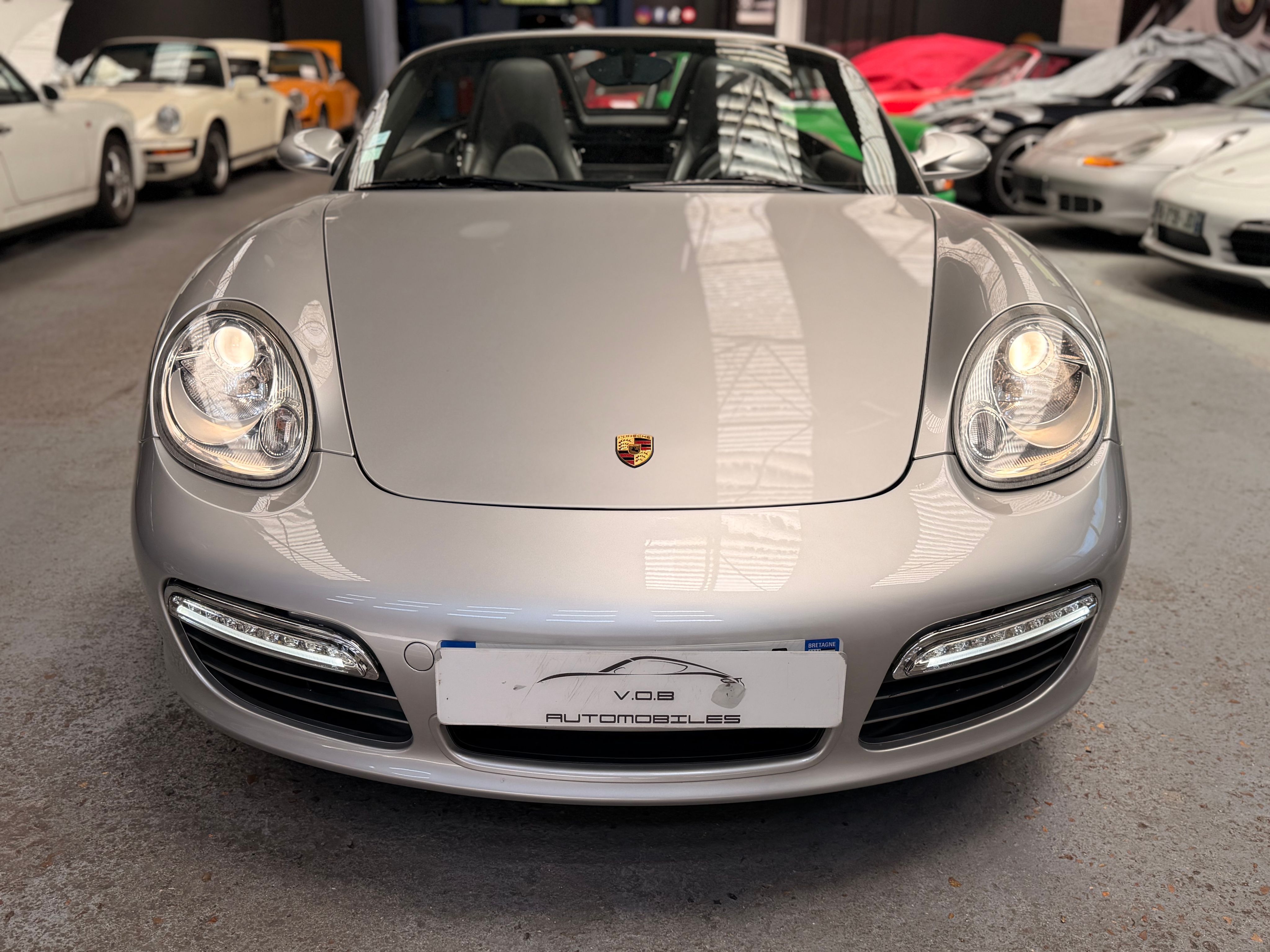 Porsche 987 Boxster S 3.4 295cv bvm France 69000 km 2009 — vue de face (4)