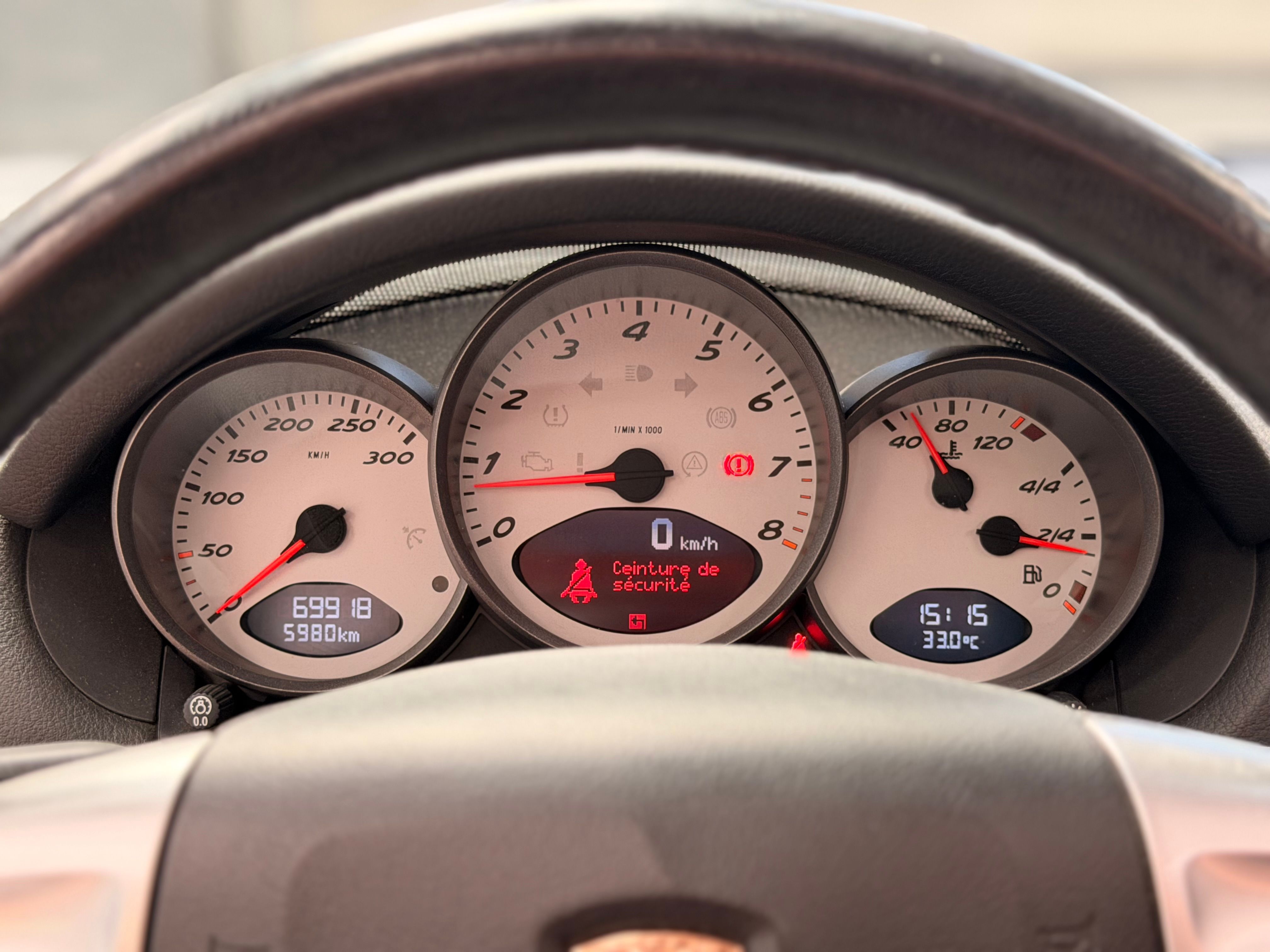 Porsche 987 Boxster S 3.4 295cv bvm France 69000 km 2009 — tableau de bord (19)