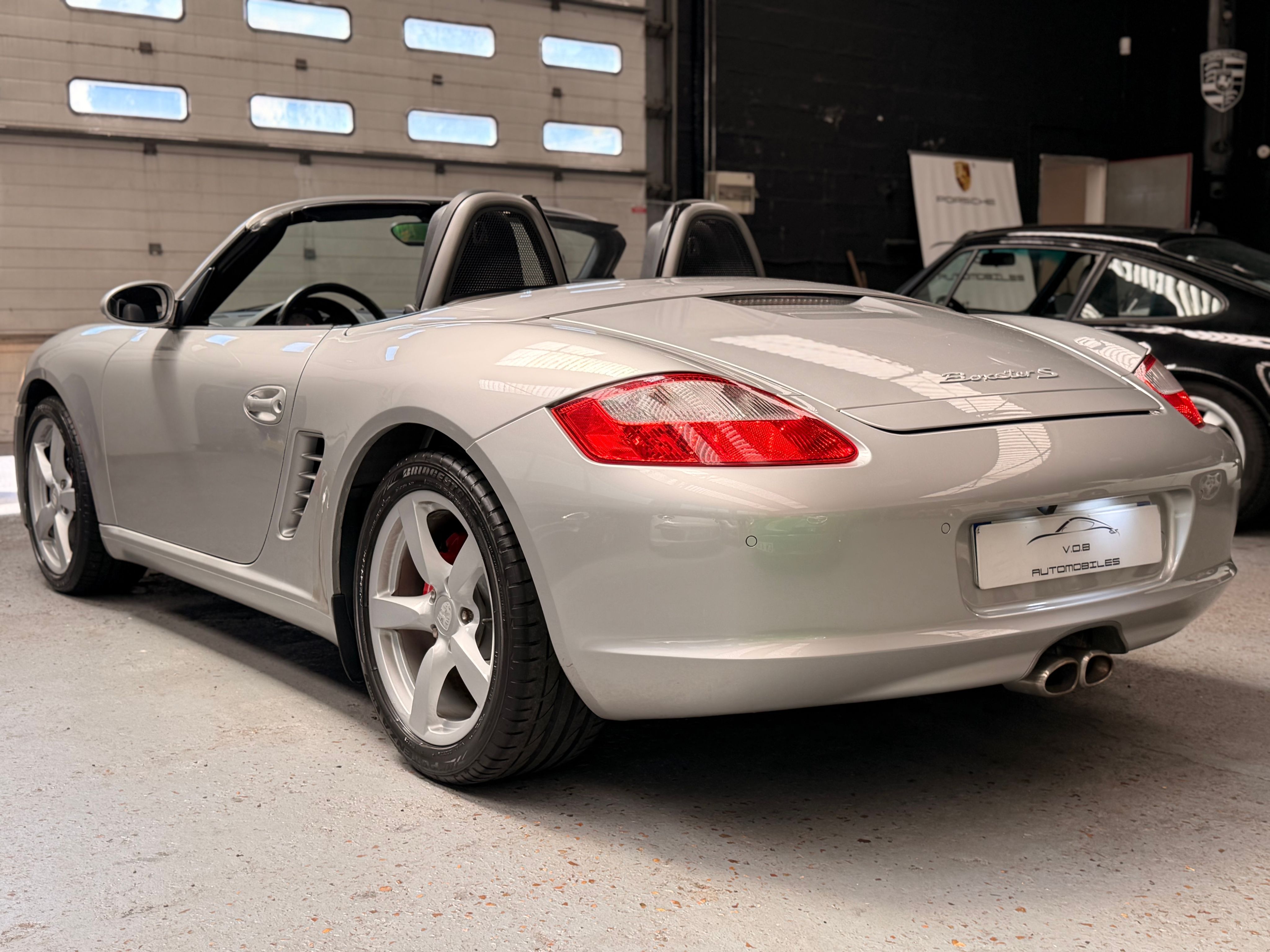 Porsche 987 Boxster S 3.4 295cv bvm France 69000 km 2009 — vue arriere trois-quarts (8)