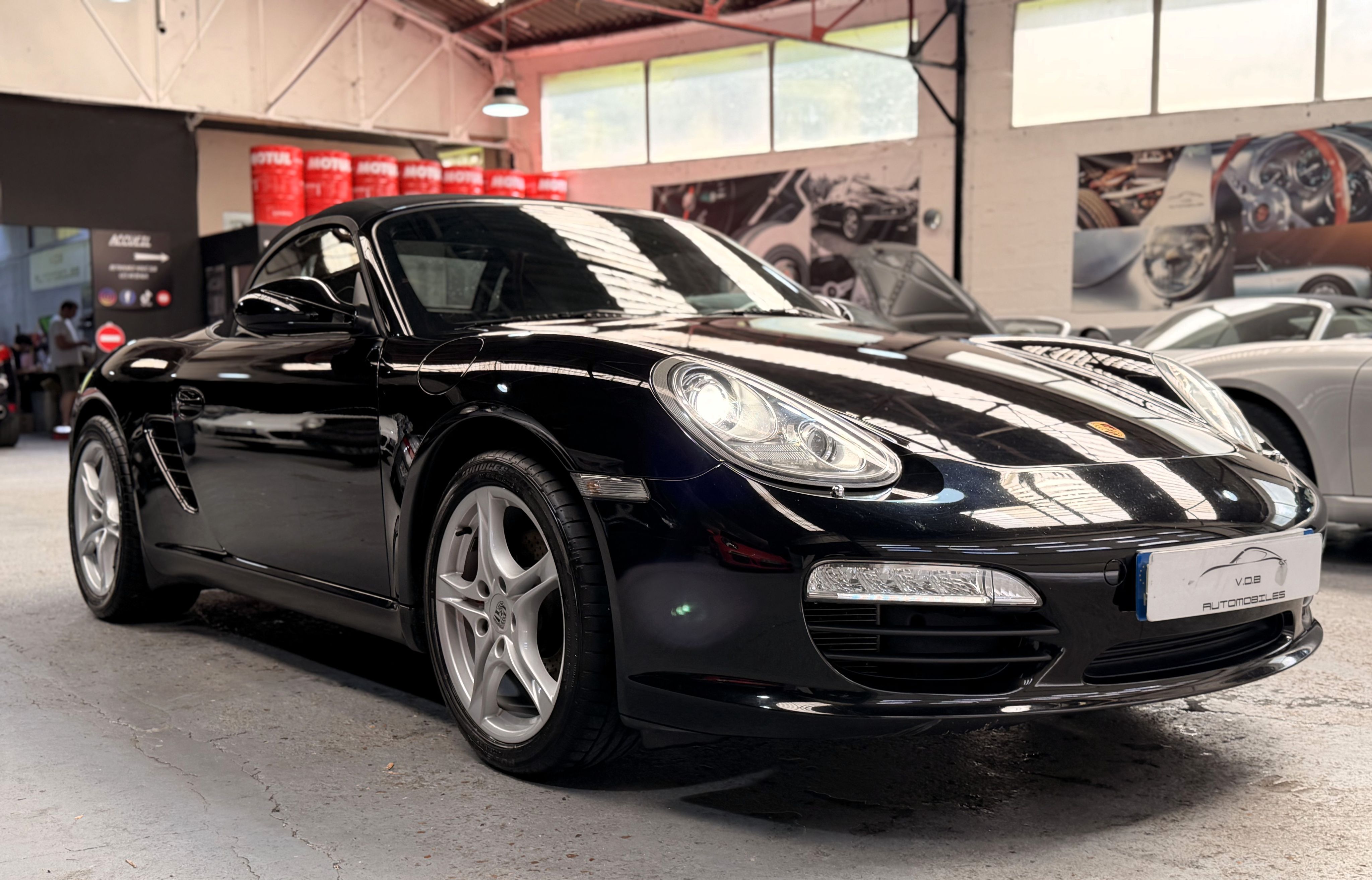 Porsche 987.2 Boxster S 3.4 310cv BVM Superbe 2010 — vue avant trois-quarts (3)