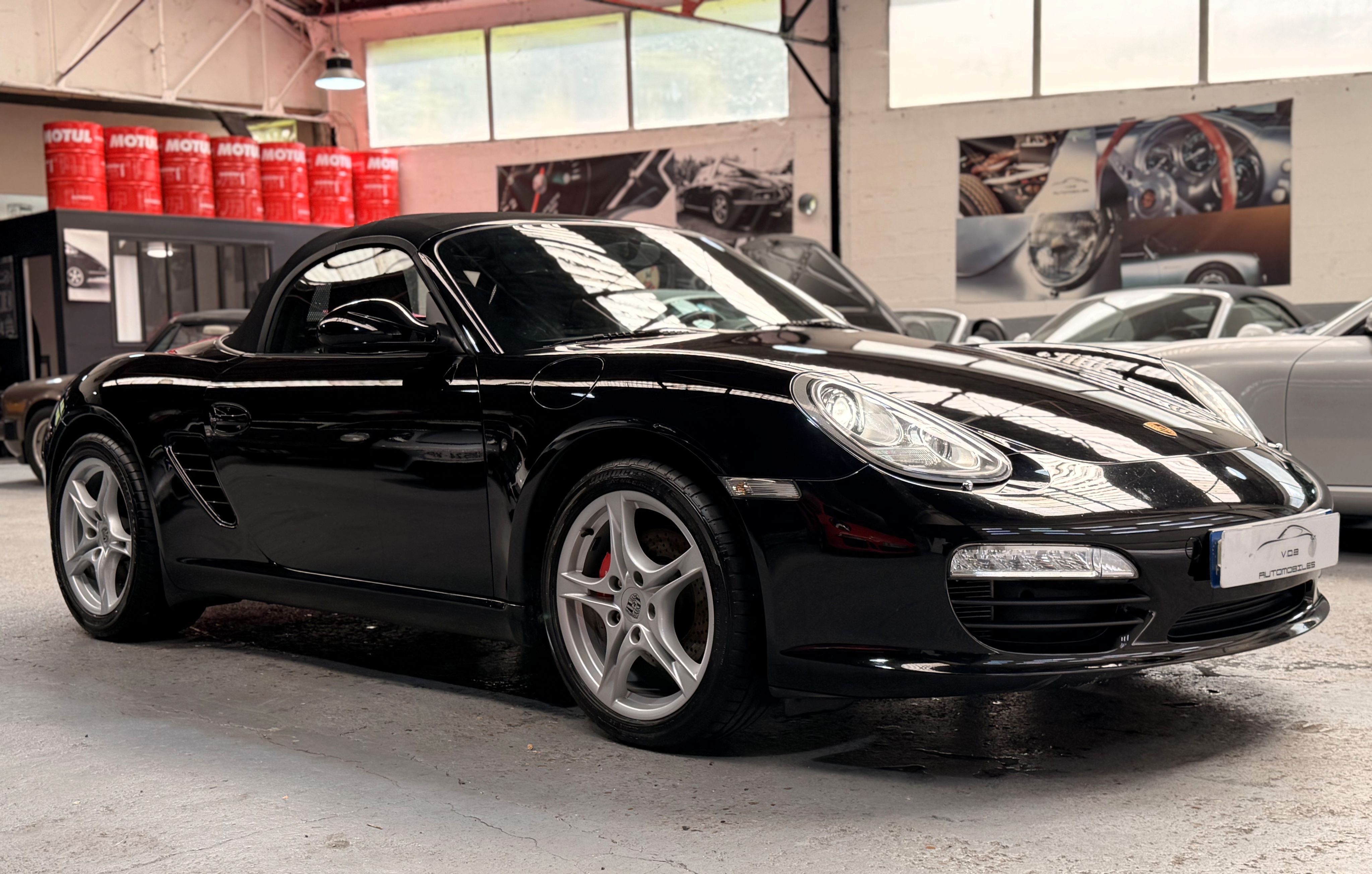 Porsche 987.2 Boxster S 3.4 310cv BVM Superbe 2010 — vue avant trois-quarts (4)