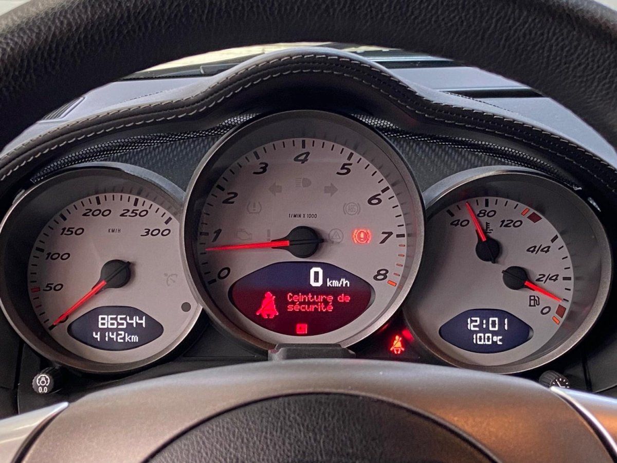 Porsche 987 Cayman S 2009 — detail interieur (24)