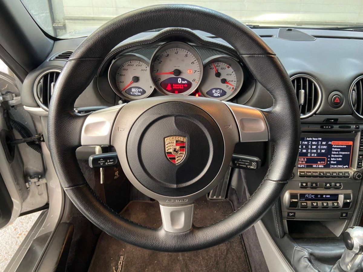 Porsche 987 Cayman S 2009 — detail interieur (22)