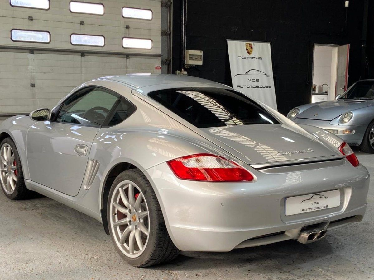 Porsche 987 Cayman S 2009 — vue arriere trois-quarts (6)