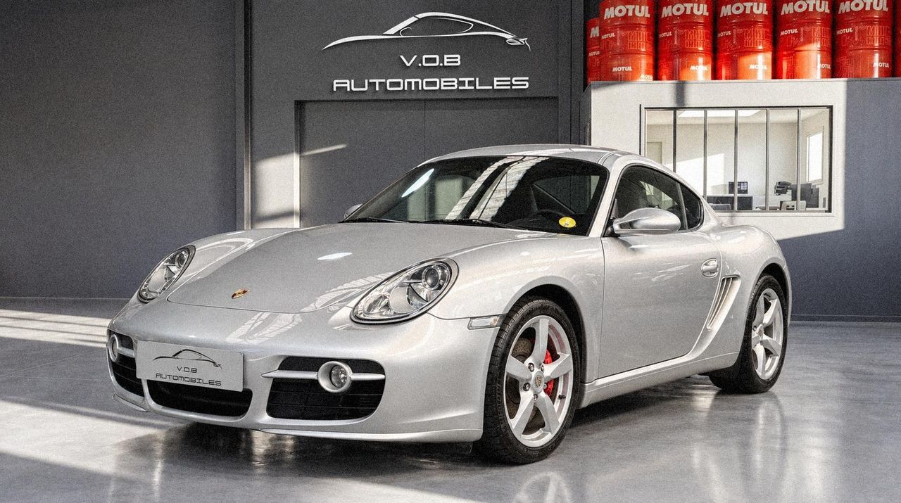 Porsche Cayman S 3.4 (Type 987) 295 ch BVM6 — 67 000 km certifiés