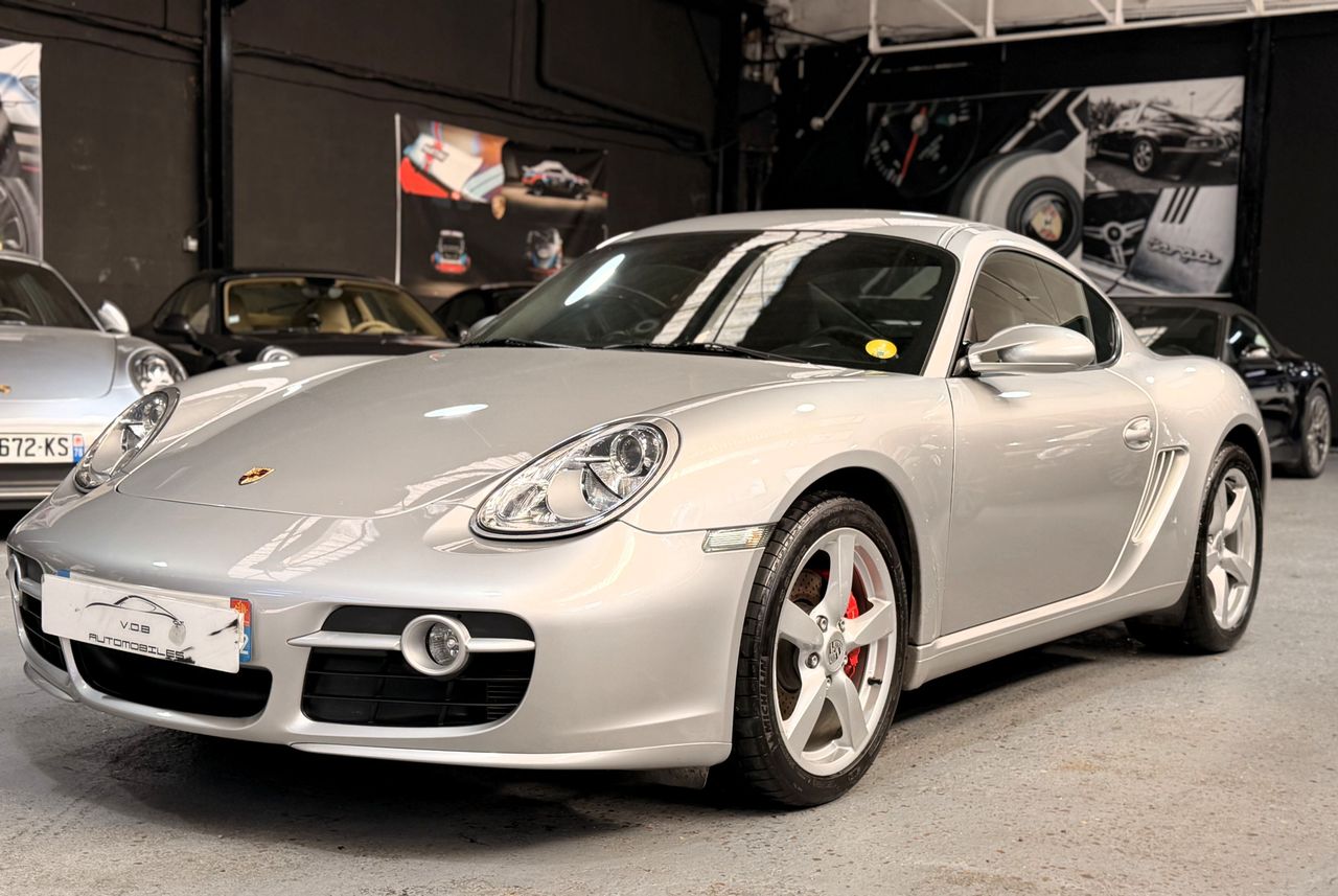 Porsche Cayman S 3.4 (Type 987) 295 ch BVM6 — 67 000 km certifiés 2006 — photo (1)