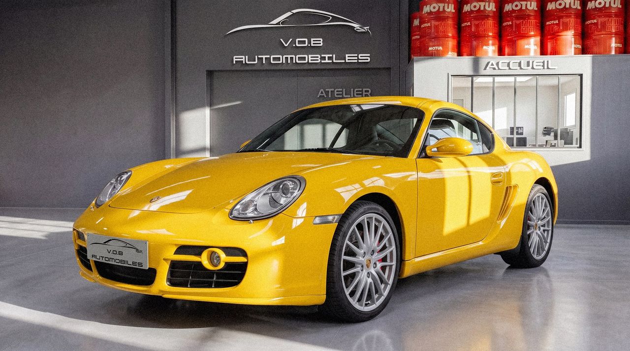 Porsche 987 Cayman S 3.4 295cv BVM France Departement Exclusif