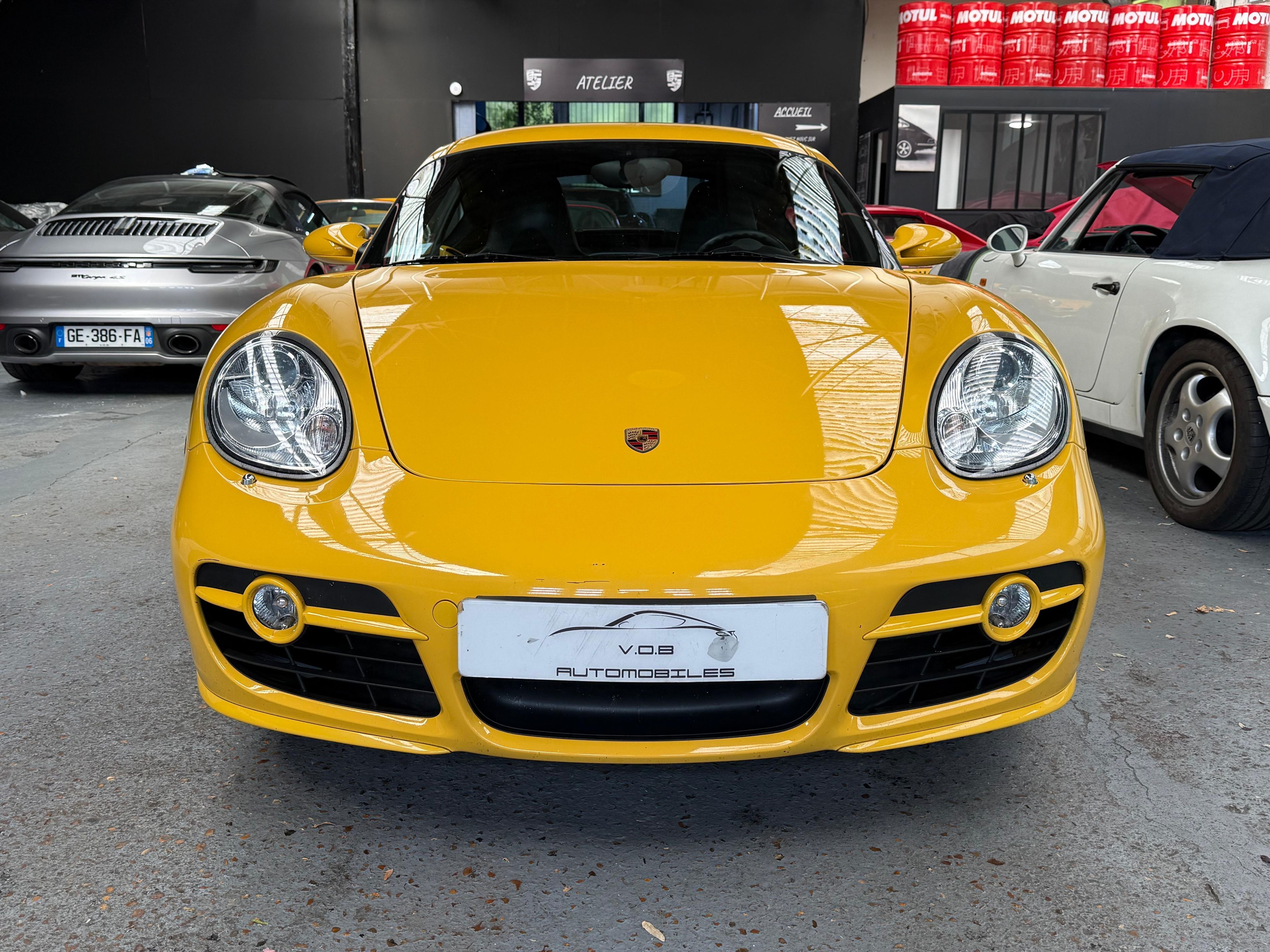 Porsche 987 Cayman S 3.4 295cv BVM France  Departement Exclusif 2007 — vue de face (4)