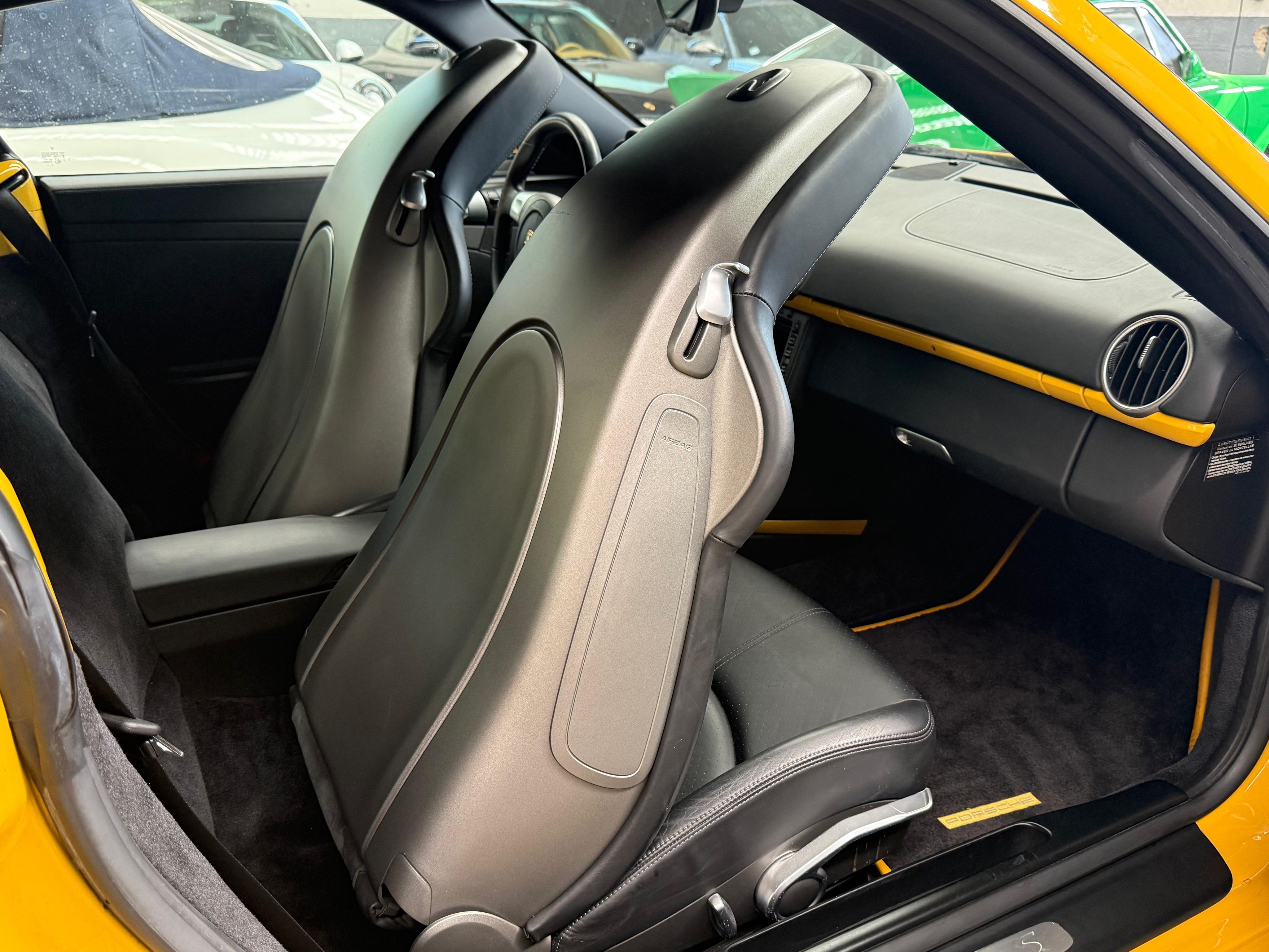 Porsche 987 Cayman S 3.4 295cv BVM France  Departement Exclusif 2007 — sieges (20)