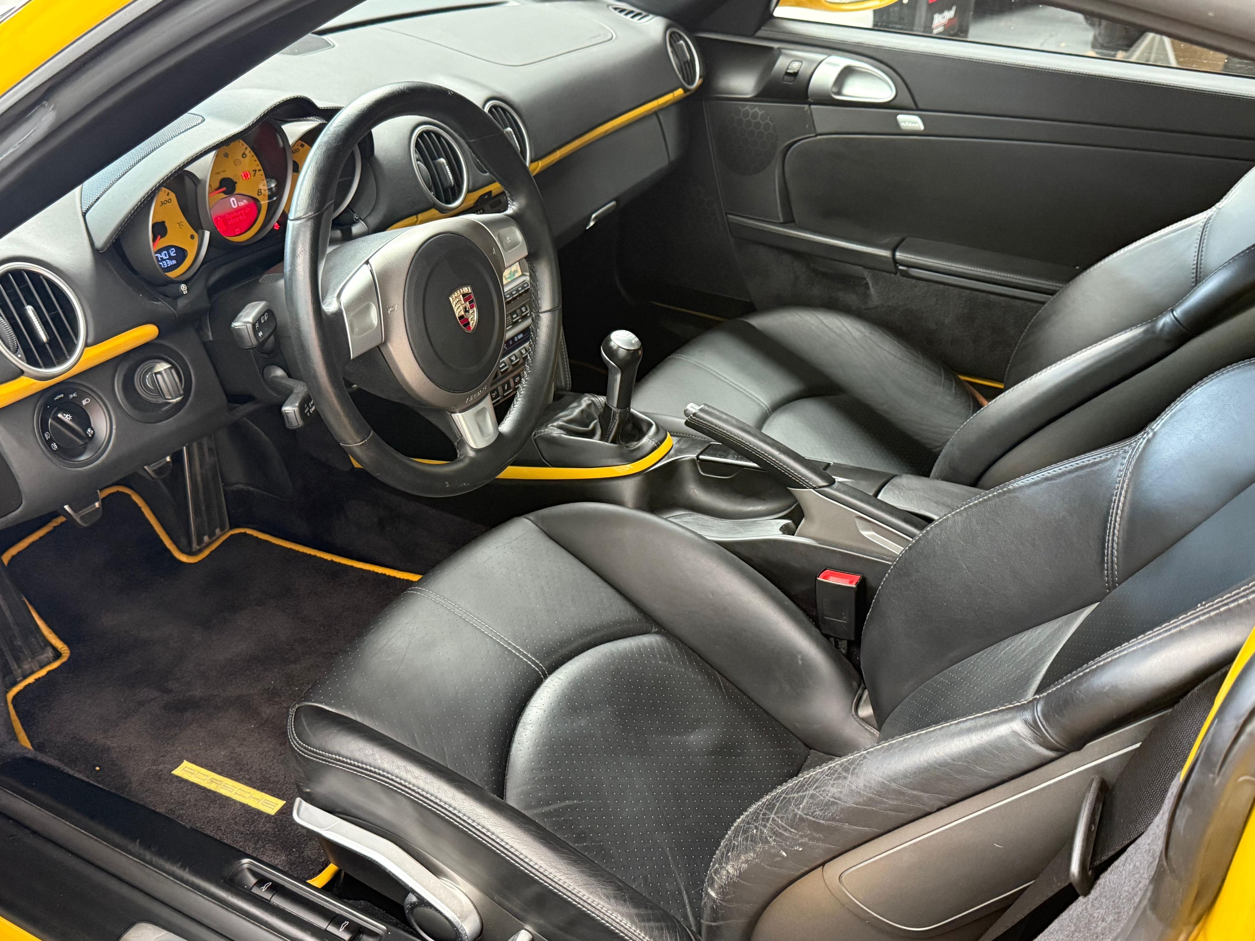 Porsche 987 Cayman S 3.4 295cv BVM France  Departement Exclusif 2007 — sieges (22)
