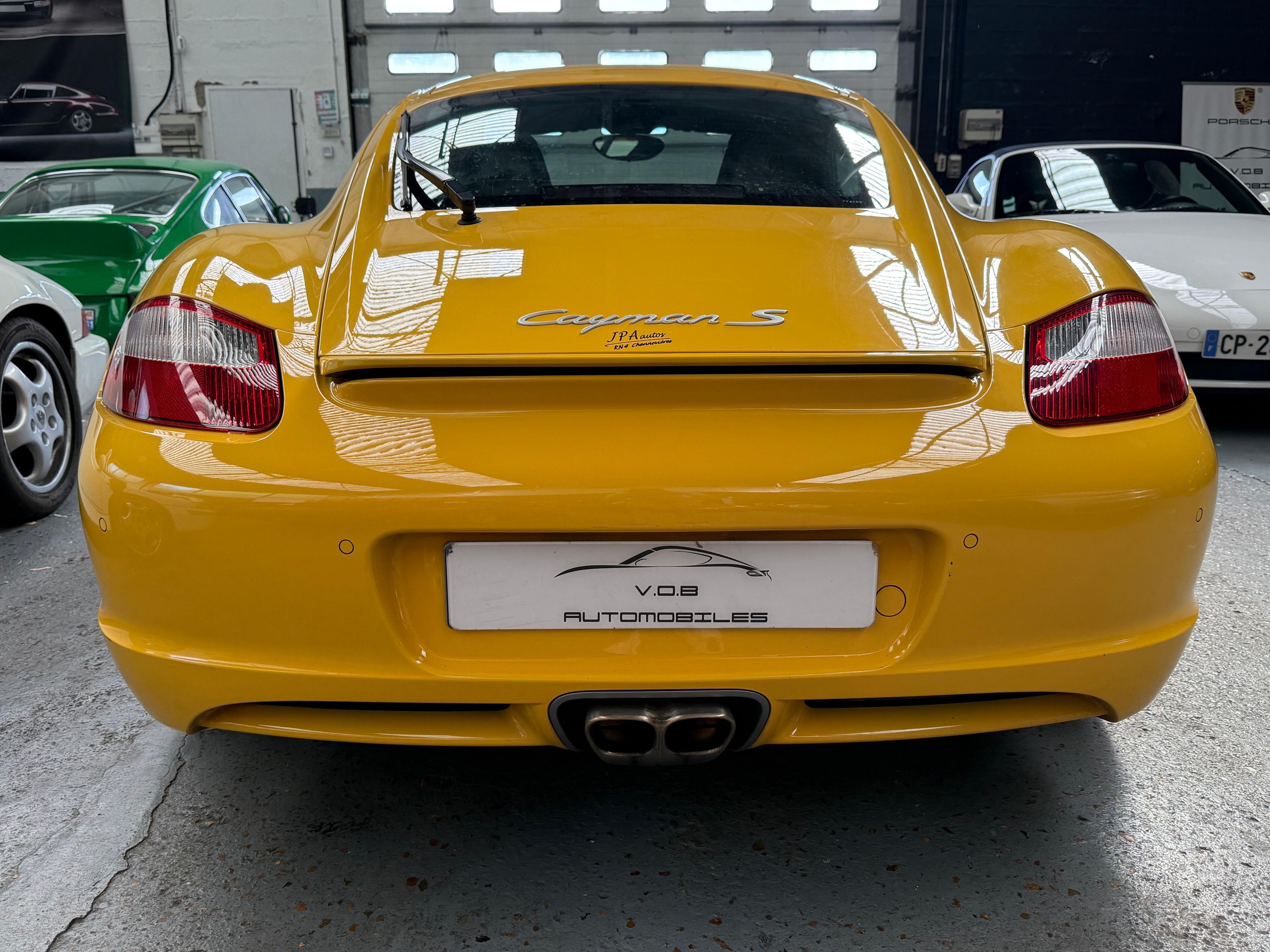 Porsche 987 Cayman S 3.4 295cv BVM France  Departement Exclusif 2007 — vue arriere (8)