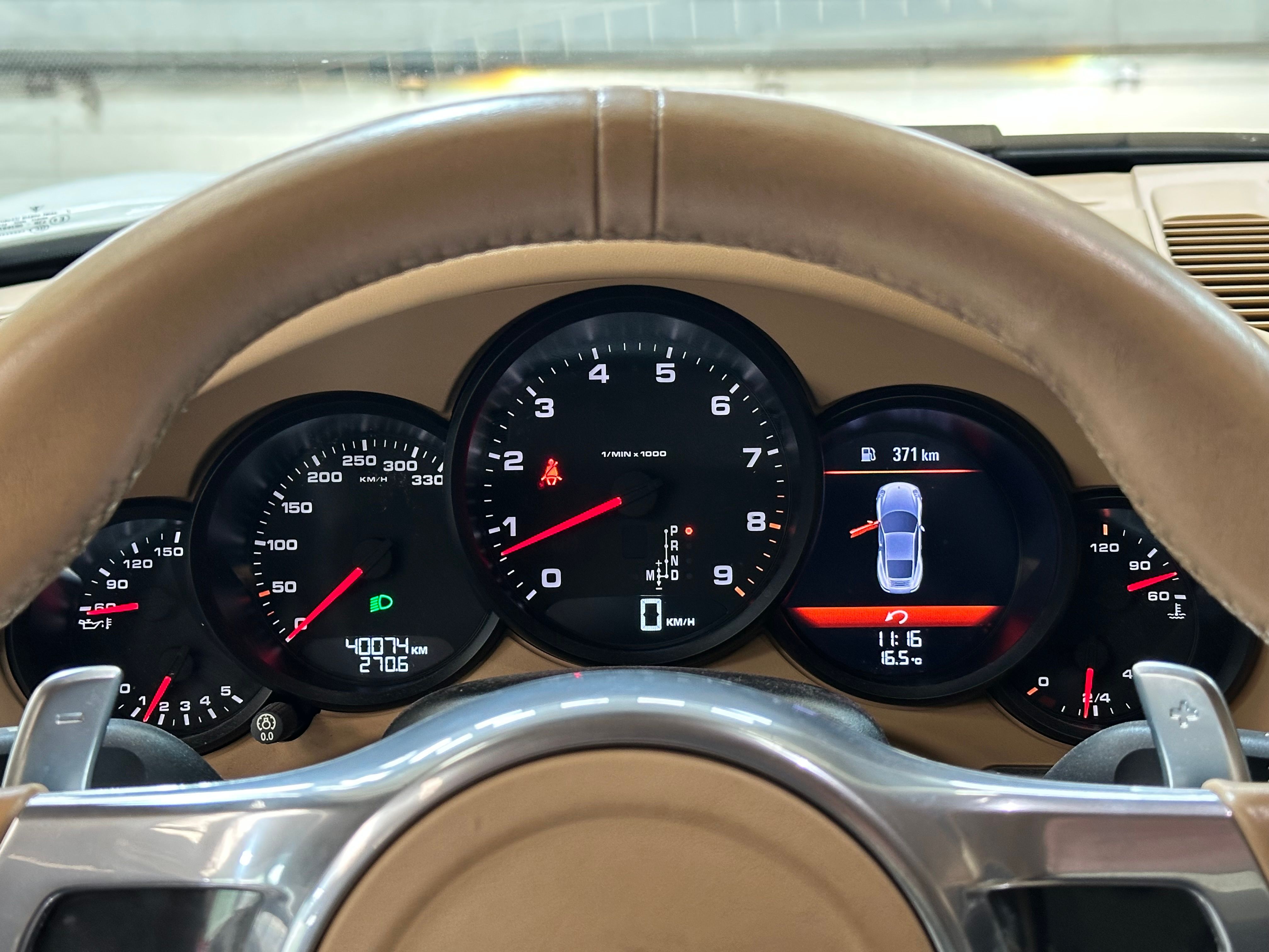 Porsche 991 Carrera 2012 — tableau de bord (19)