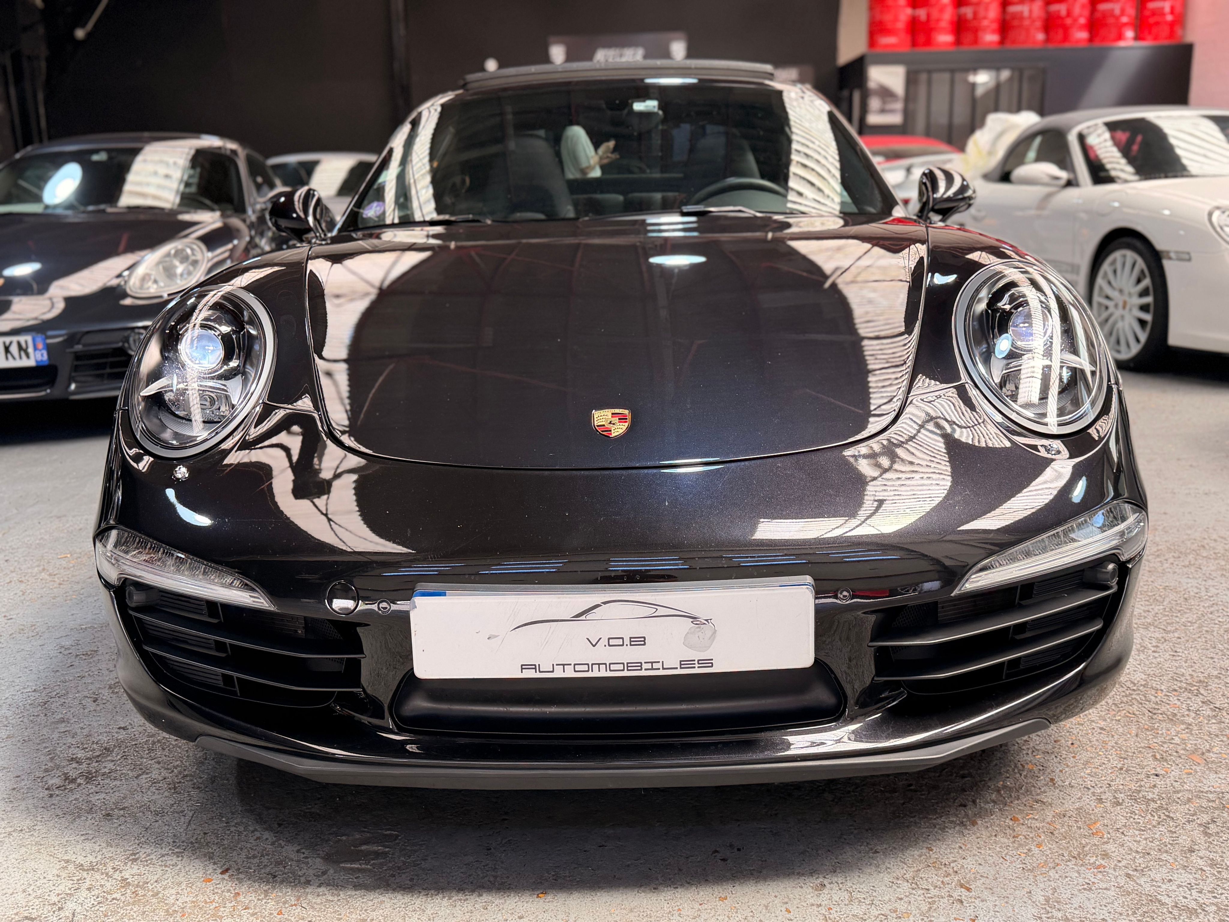 Porsche 991 Carrera PDK 3.4 350CV FRANCE PANO SUPERBE 2014 — vue de face (3)