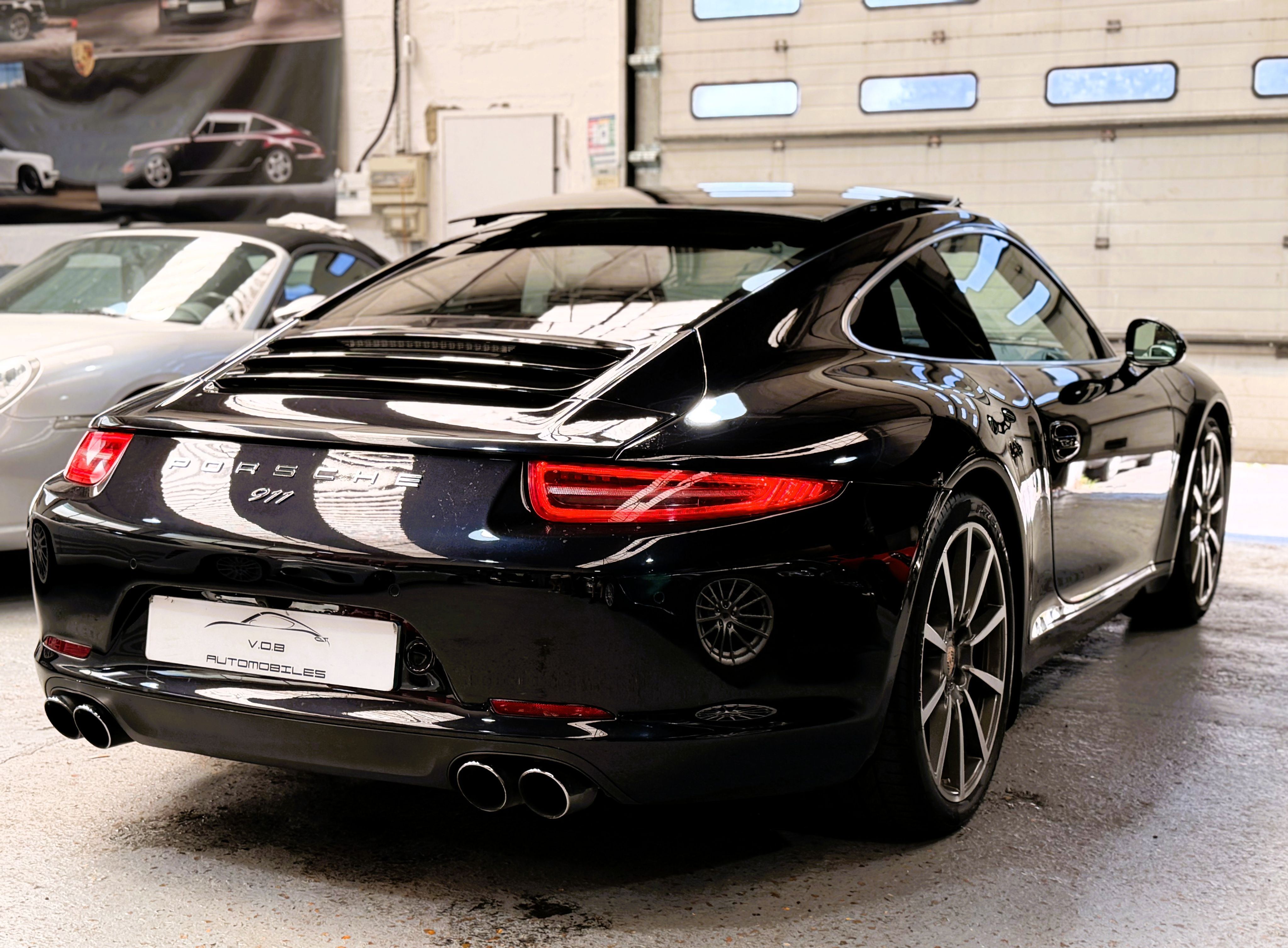 Porsche 991 Carrera PDK 3.4 350CV FRANCE PANO SUPERBE 2014 — vue arriere trois-quarts (6)