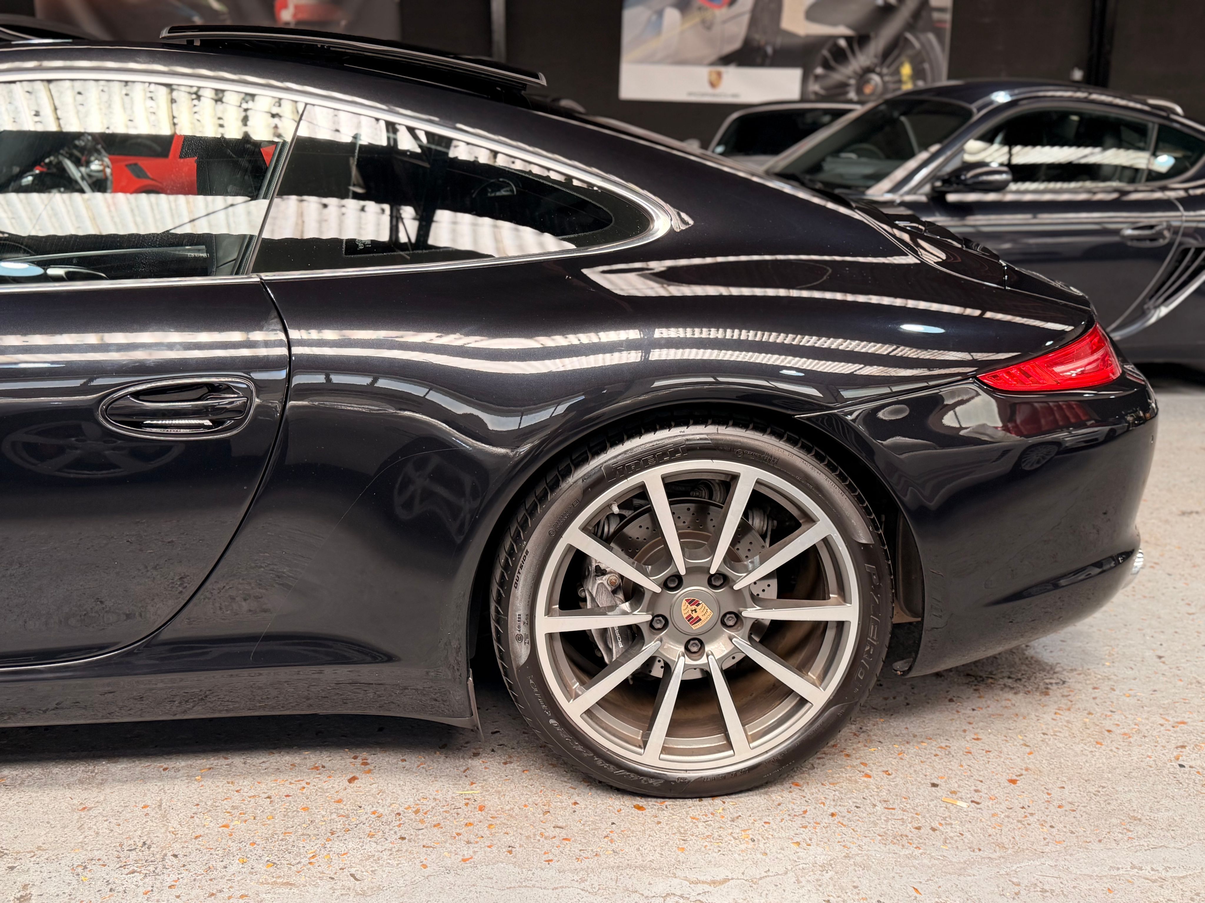 Porsche 991 Carrera PDK 3.4 350CV FRANCE PANO SUPERBE 2014 — vue arriere trois-quarts (9)