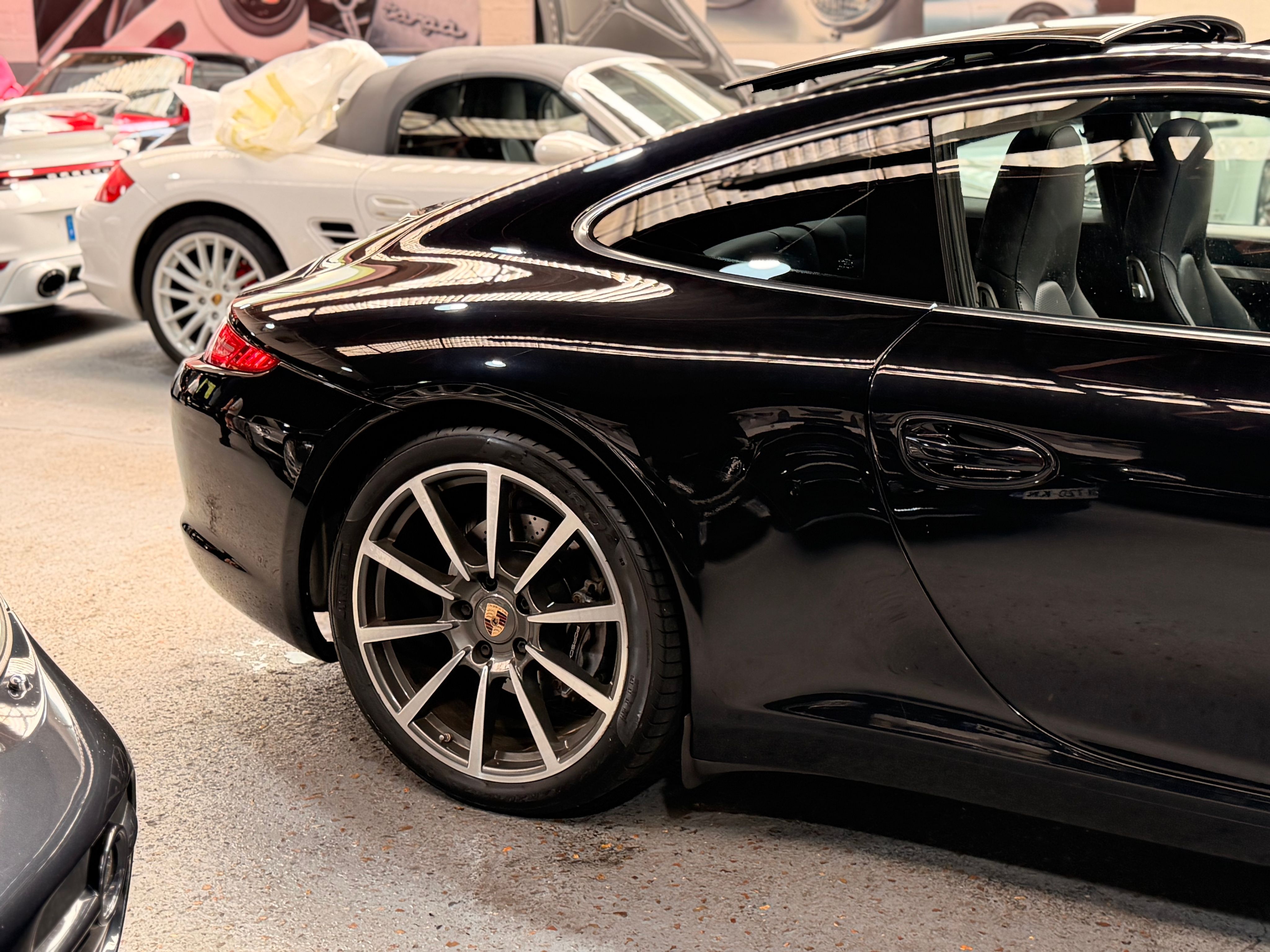 Porsche 991 Carrera PDK 3.4 350CV FRANCE PANO SUPERBE 2014 — vue arriere trois-quarts (10)