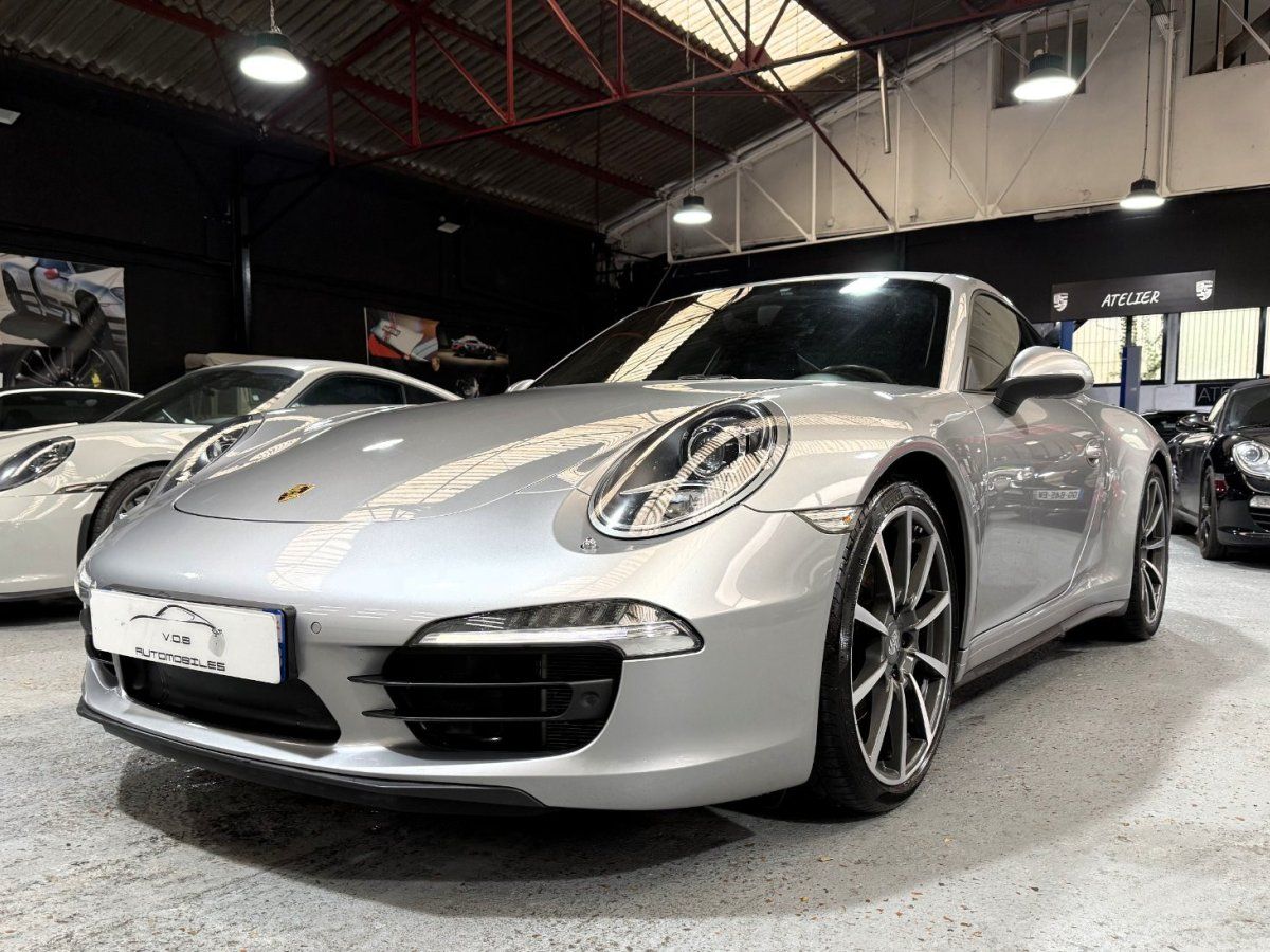 Porsche 991 Carrera 4S 2013 — vue avant trois-quarts (1)