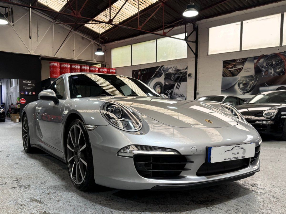 Porsche 991 Carrera 4S 2013 — vue avant trois-quarts (2)