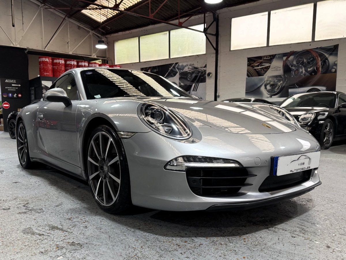 Porsche 991 Carrera 4S 2013 — vue avant trois-quarts (3)