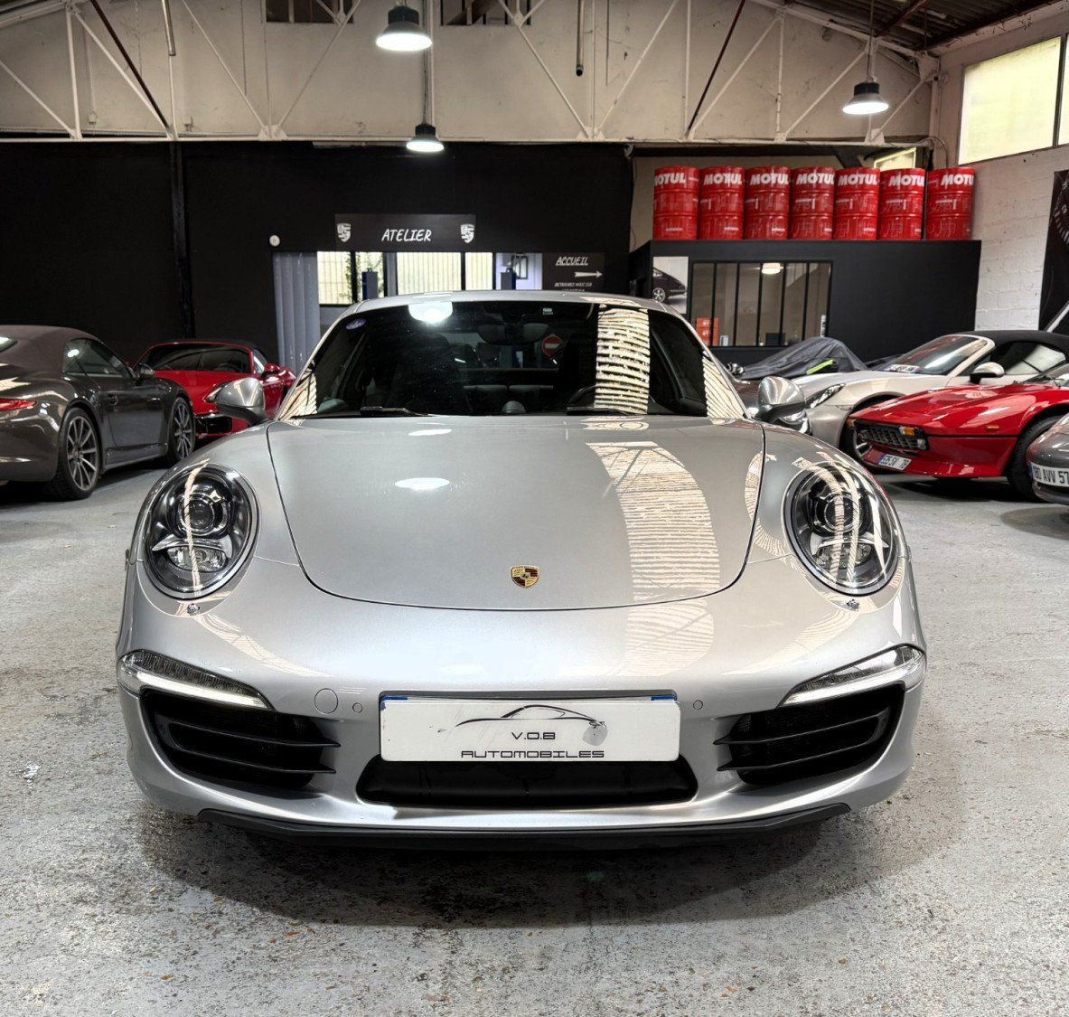 Porsche 991 Carrera 4S 2013 — vue de face (6)