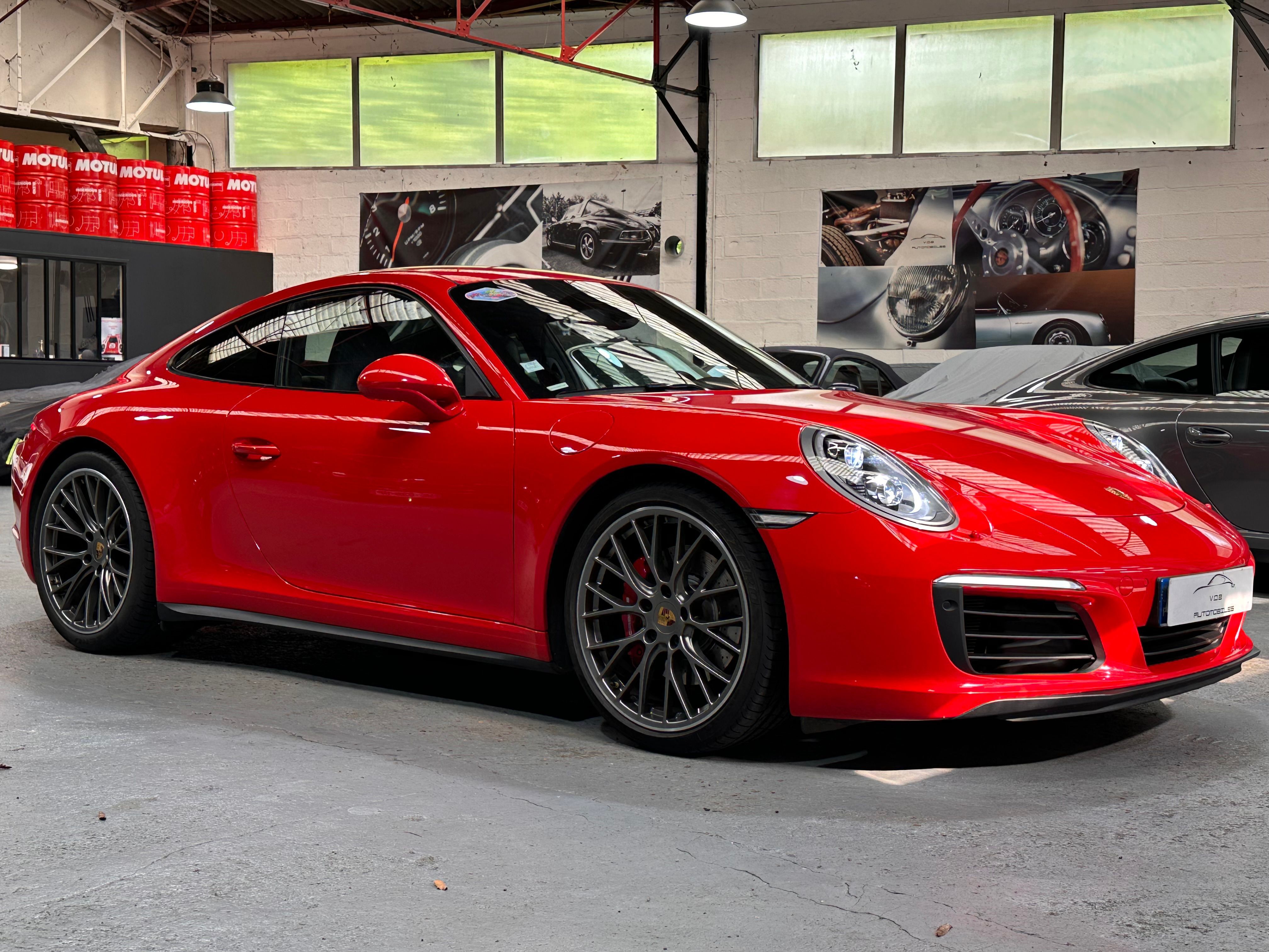 Porsche 991 Carrera 4S 2016 — vue avant trois-quarts (3)