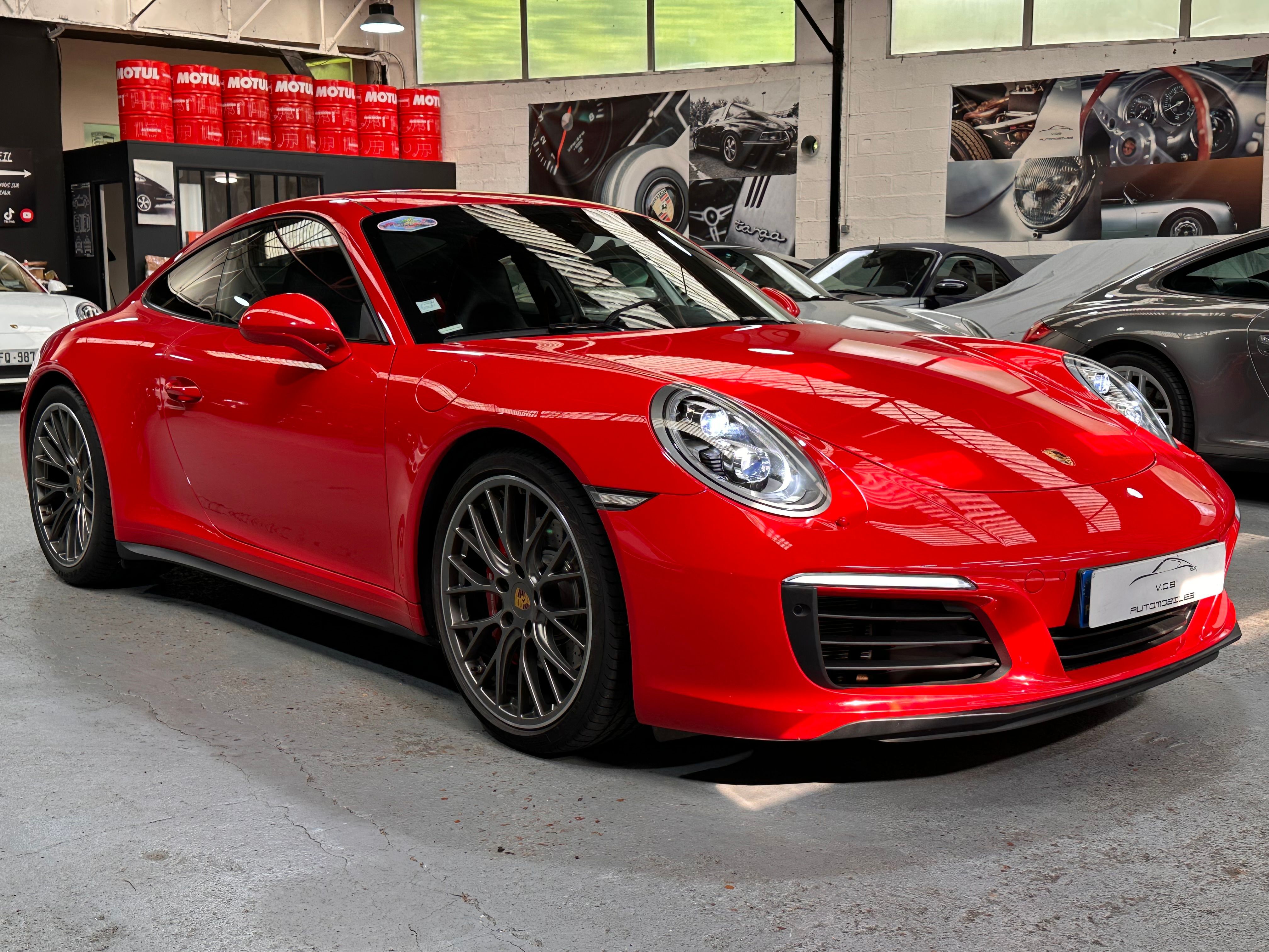 Porsche 991 Carrera 4S 2016 — vue avant trois-quarts (4)