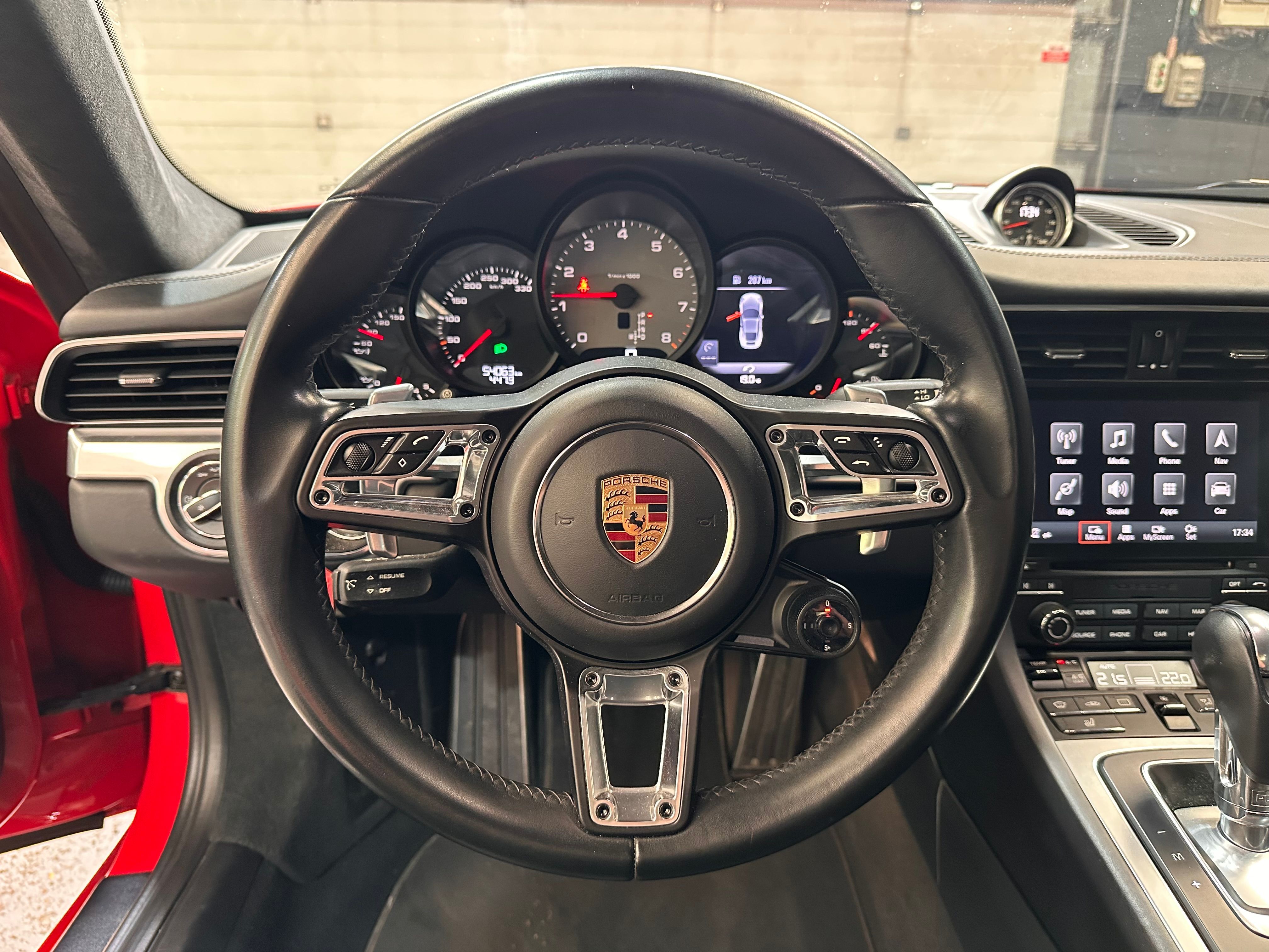 Porsche 991 Carrera 4S 2016 — tableau de bord (16)