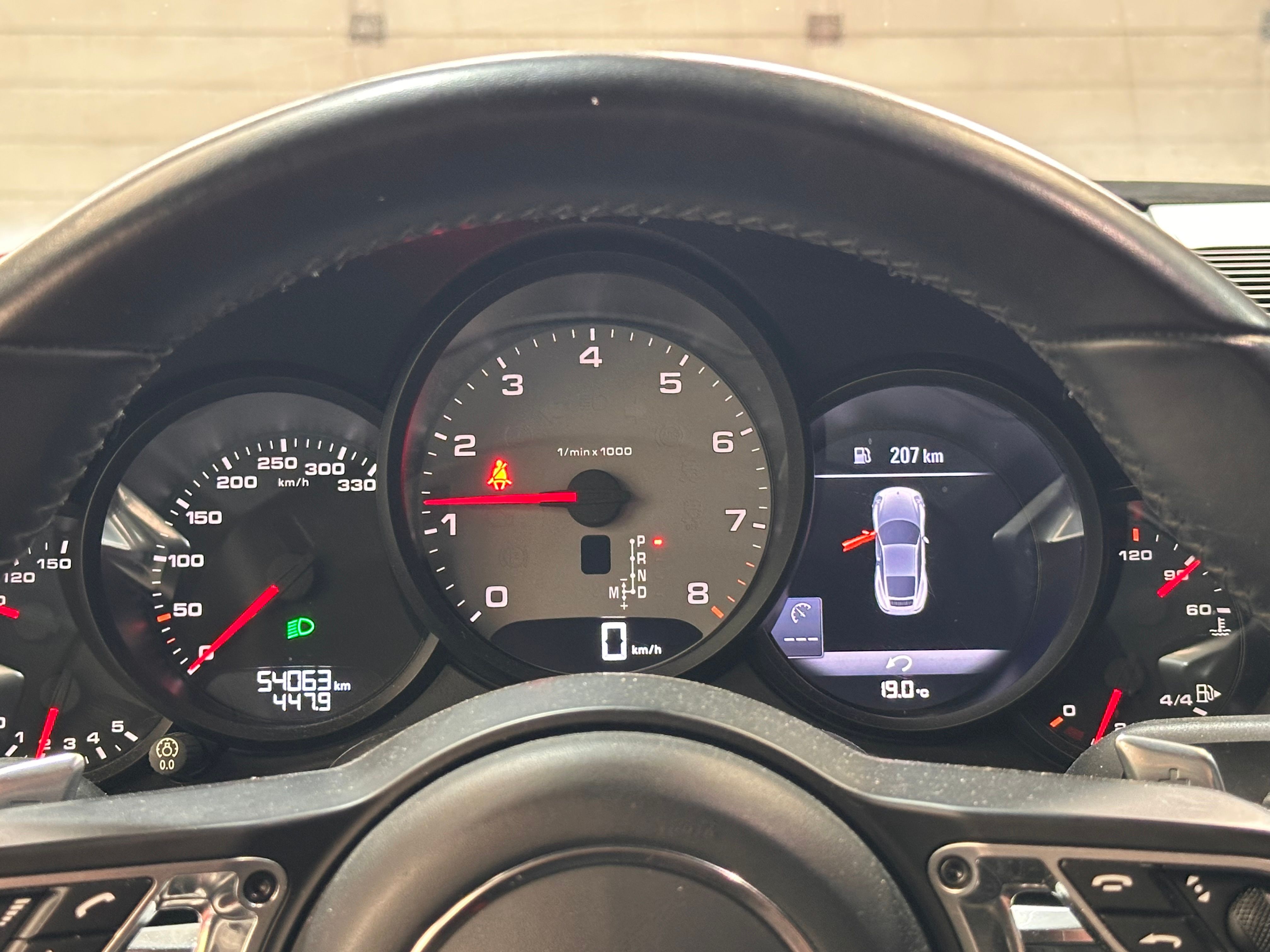 Porsche 991 Carrera 4S 2016 — tableau de bord (22)