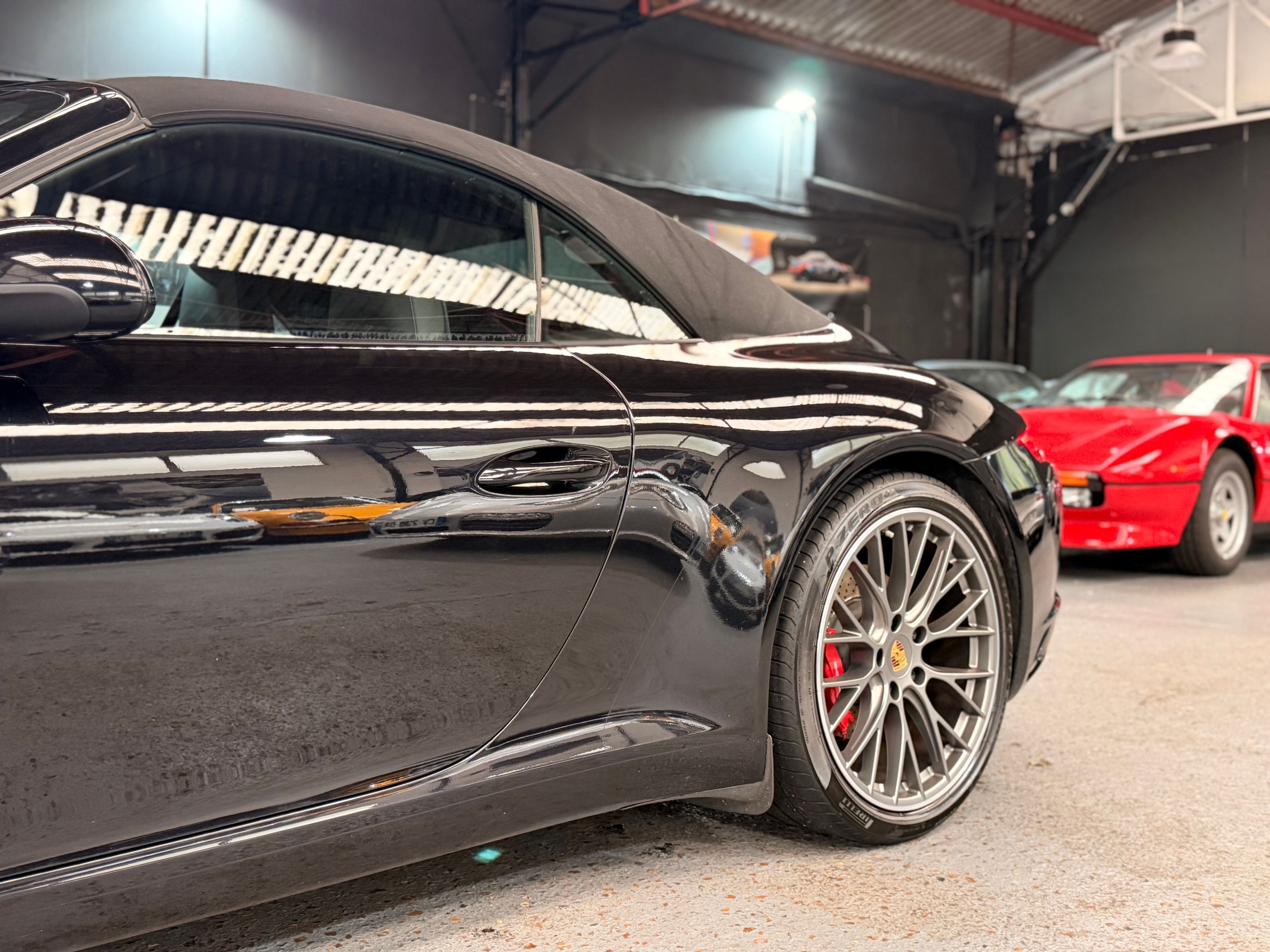 Porsche 991 Carrera S Cabriolet 3.0 420cv PDK Lift Chrono PSE 2016 — profil lateral (6)