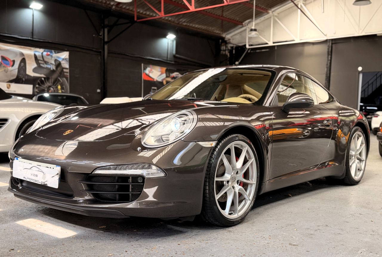 PORSCHE 991 CARRERA S PDK 3.8 400CV PDK / CHRONO /PSE /66000 KM 2012 — vue avant trois-quarts (1)