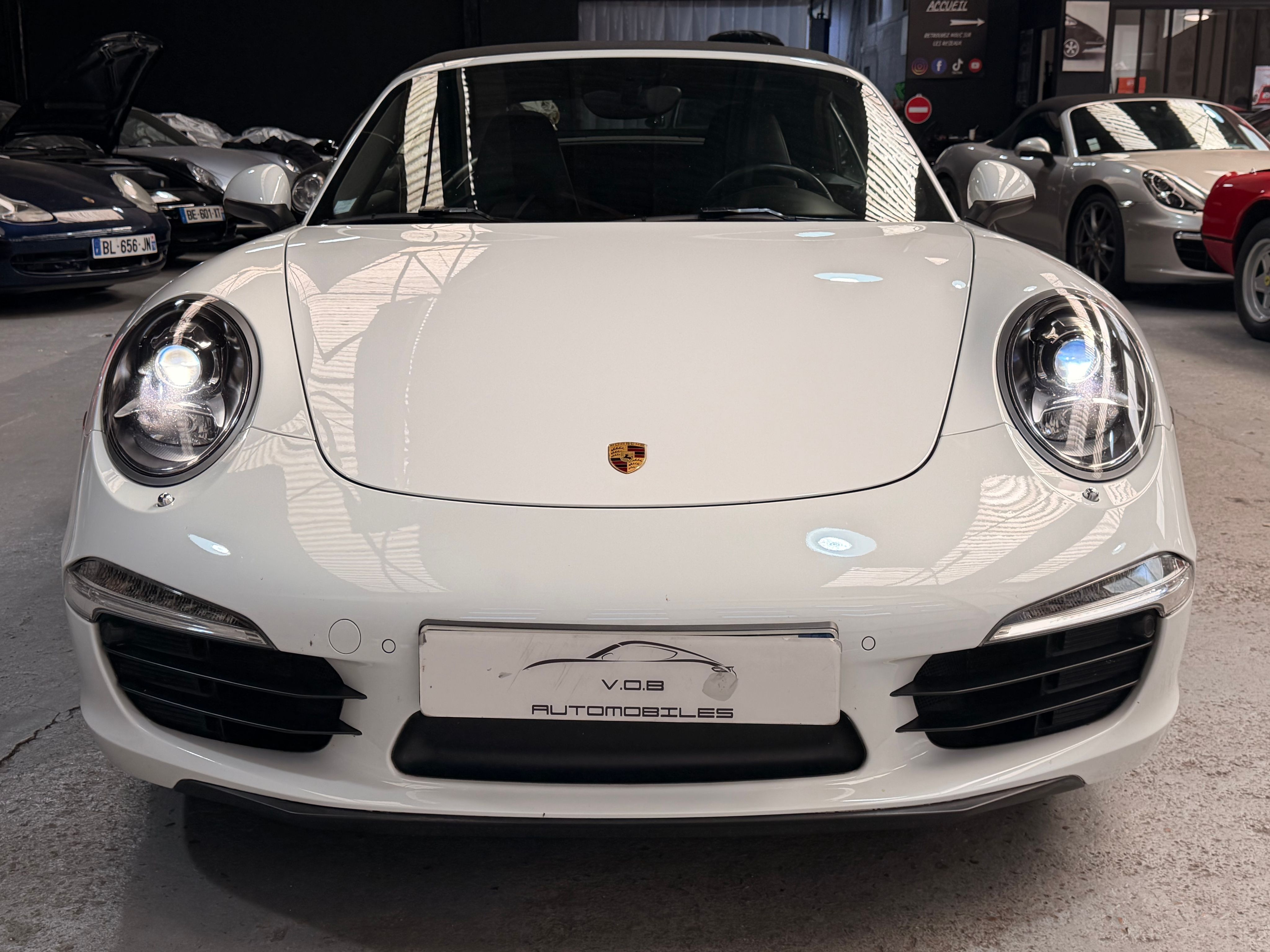 Porsche 991 Carrera Cabriolet 2013 — vue de face (6)