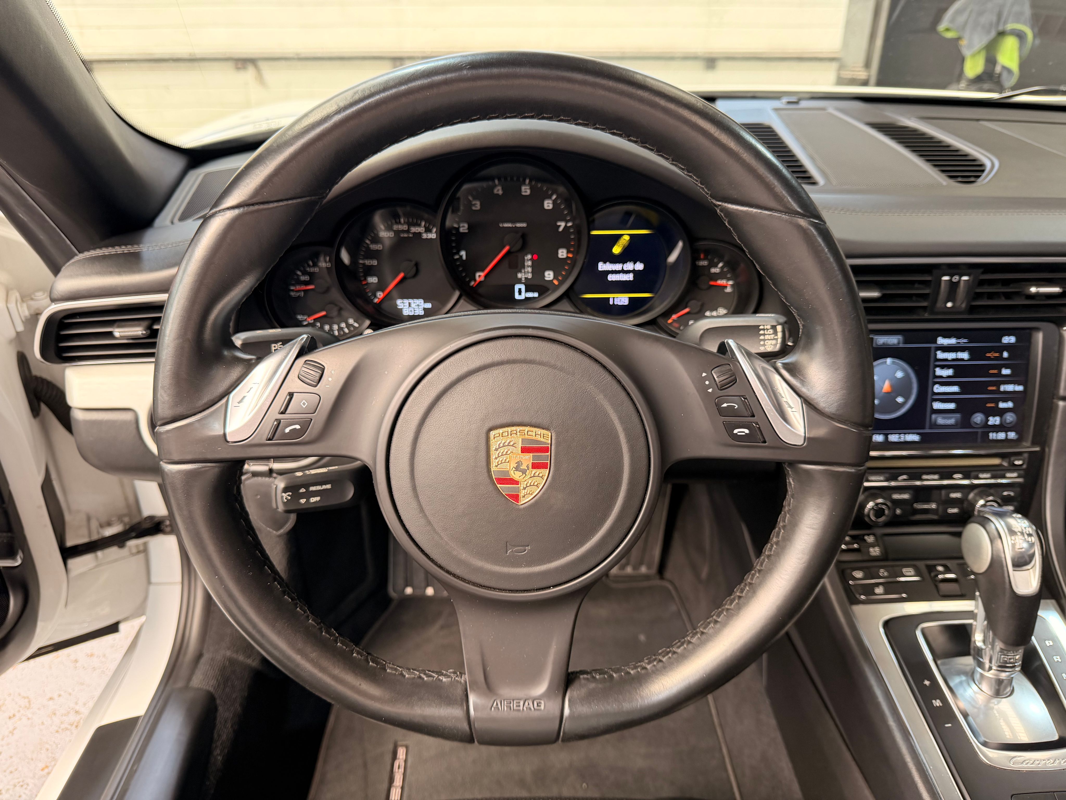 Porsche 991 Carrera Cabriolet 2013 — tableau de bord (19)