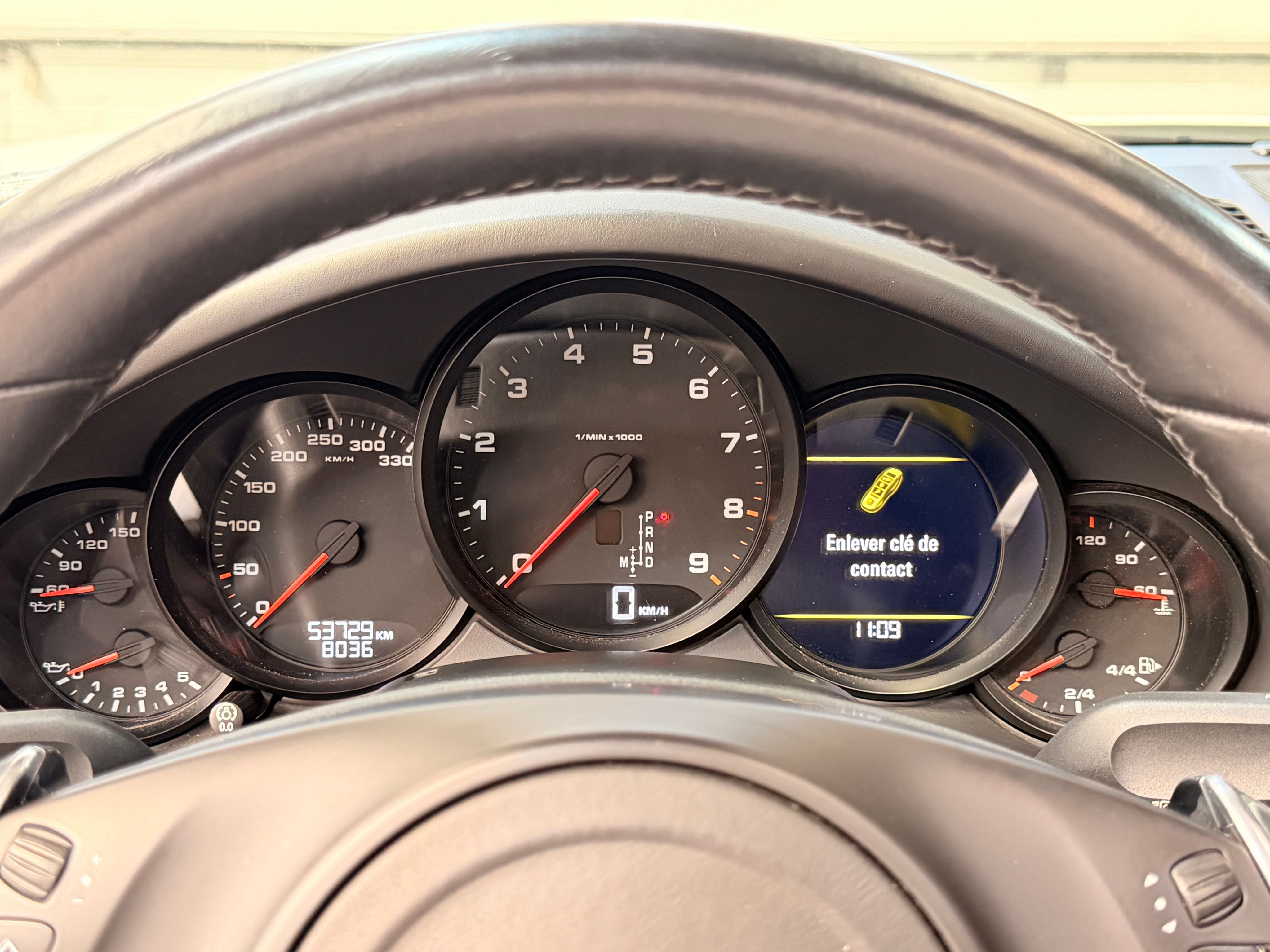 Porsche 991 Carrera Cabriolet 2013 — tableau de bord (20)