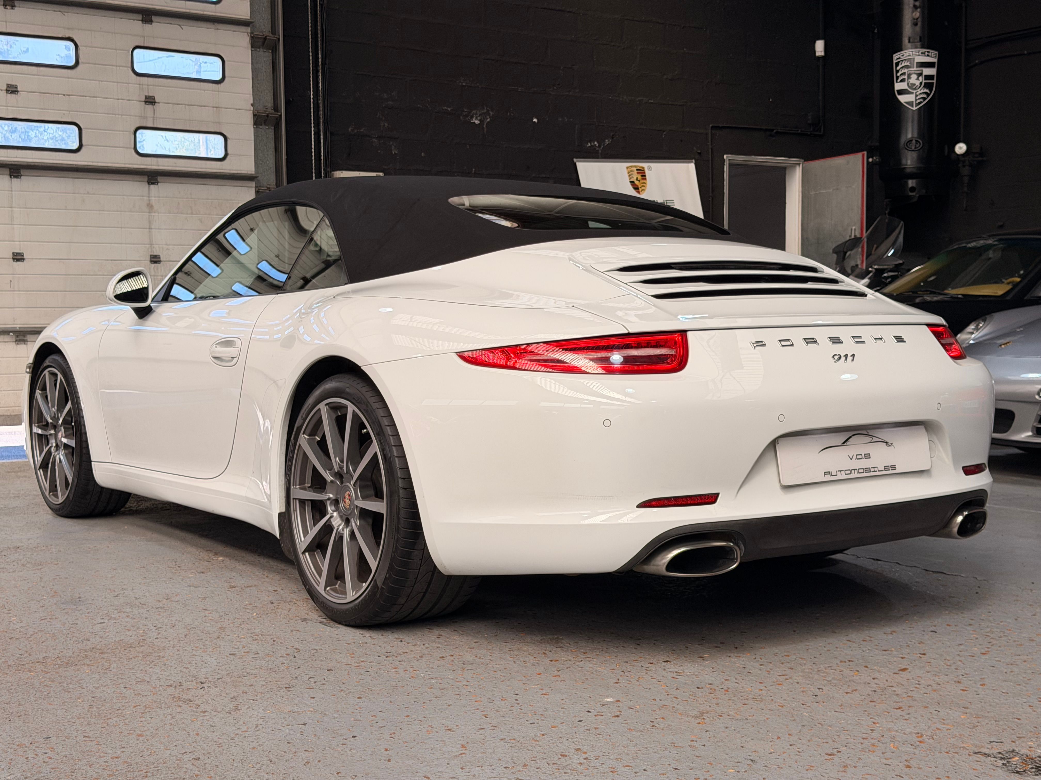 Porsche 991 Carrera Cabriolet 2013 — vue arriere trois-quarts (13)