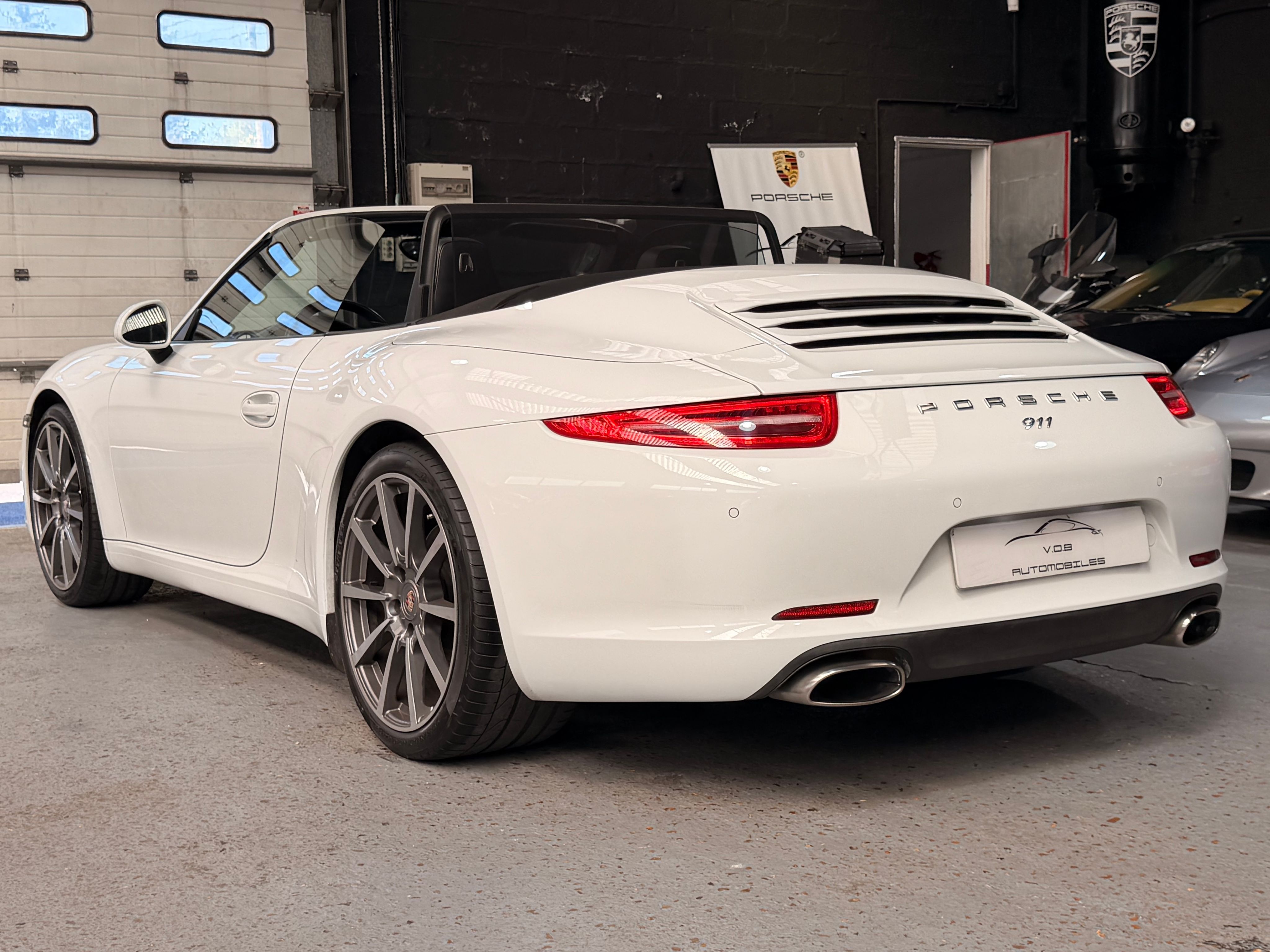 Porsche 991 Carrera Cabriolet 2013 — vue arriere trois-quarts (11)