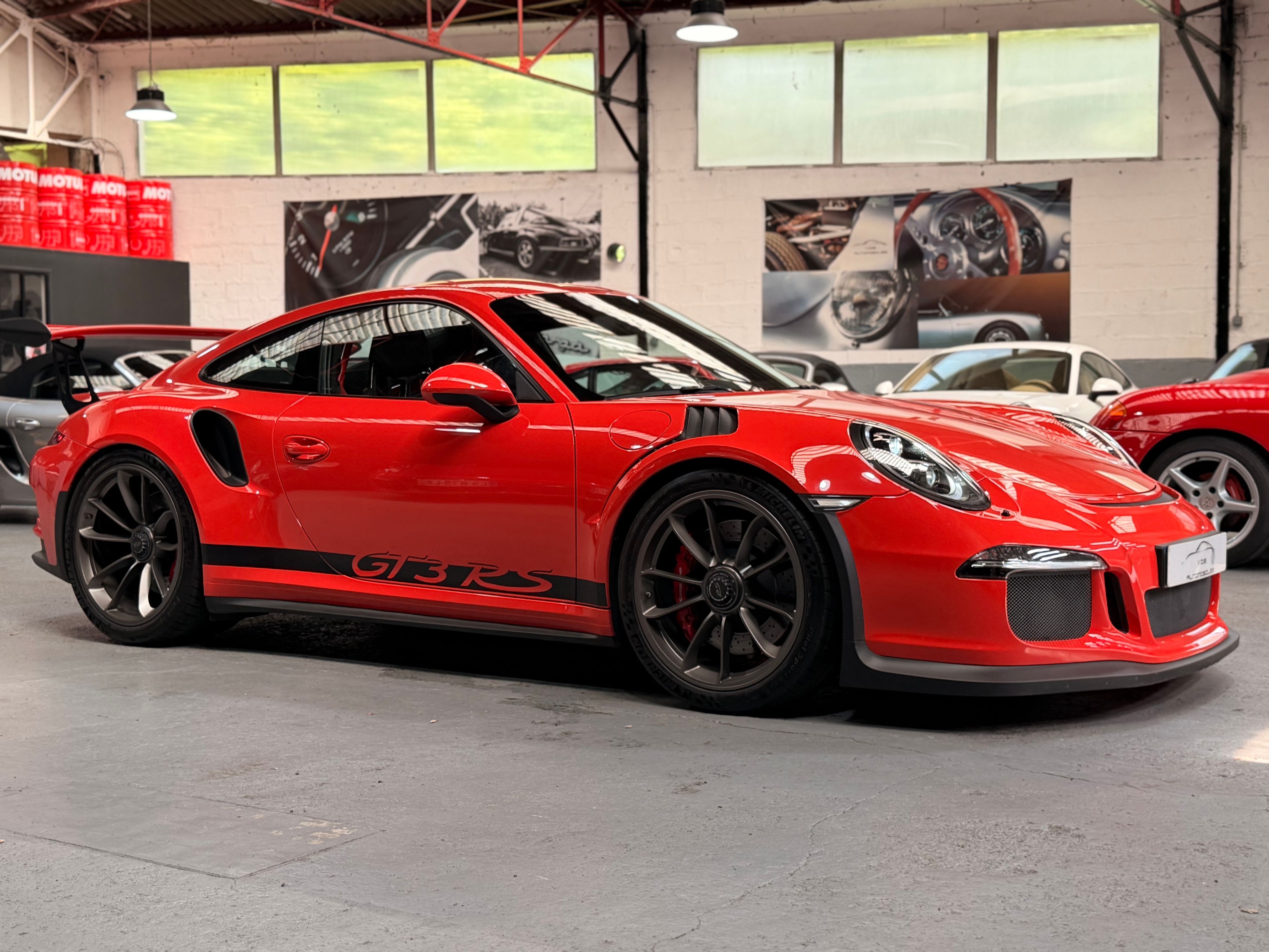 Porsche 991 GT3 RS 2016 — vue avant trois-quarts (3)