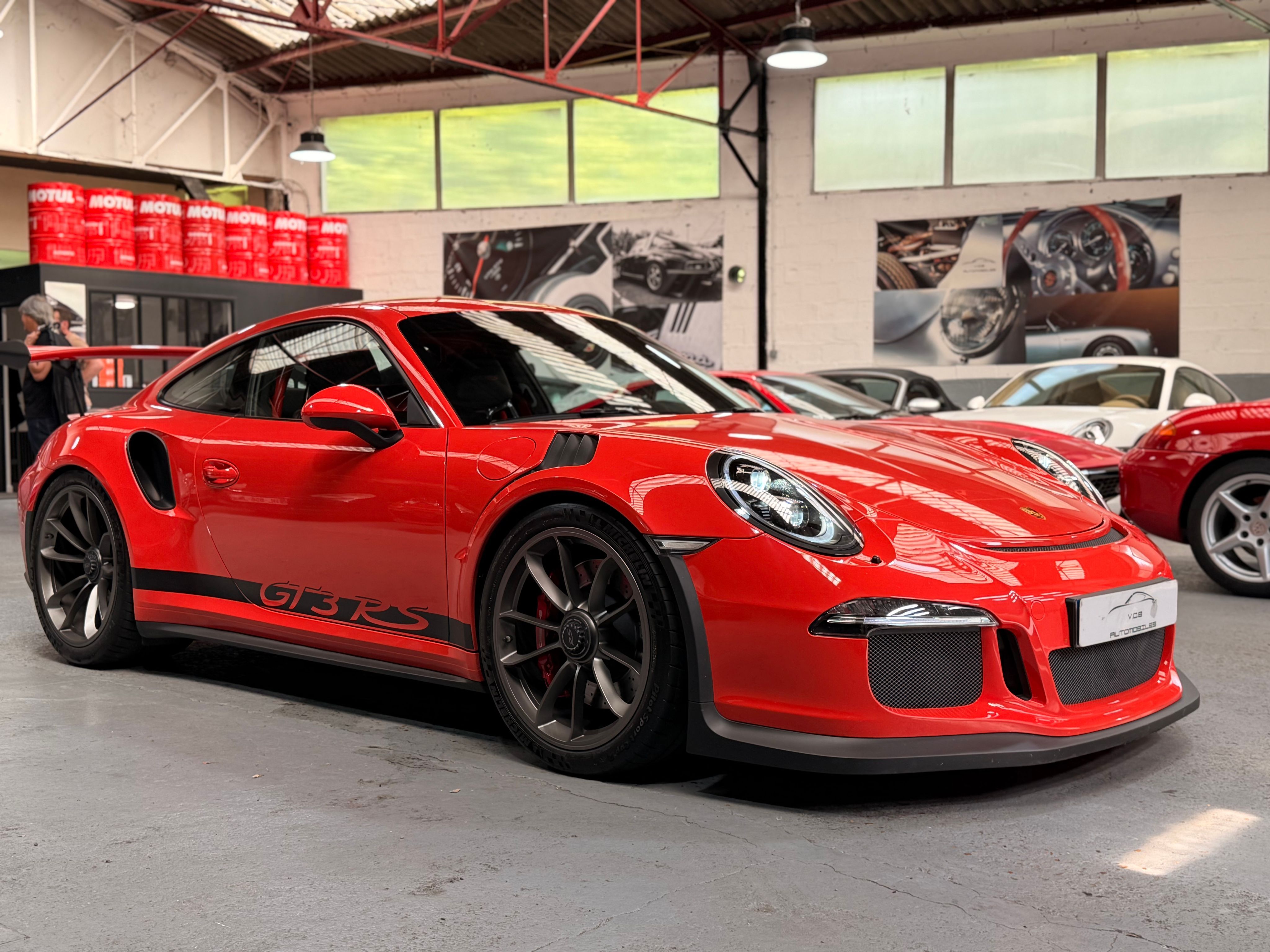 Porsche 991 GT3 RS 2016 — vue avant trois-quarts (4)