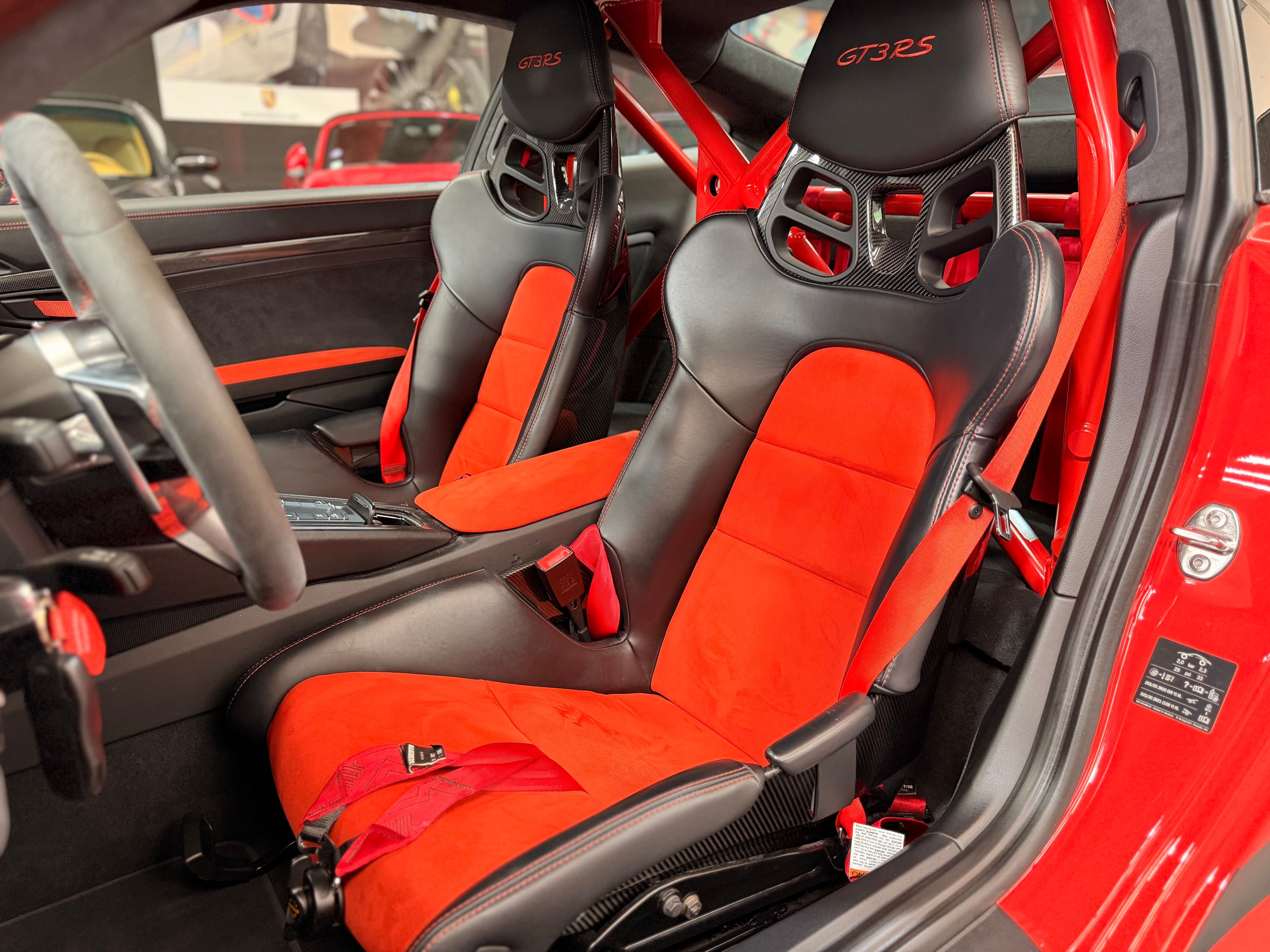 Porsche 991 GT3 RS 2016 — sieges (21)