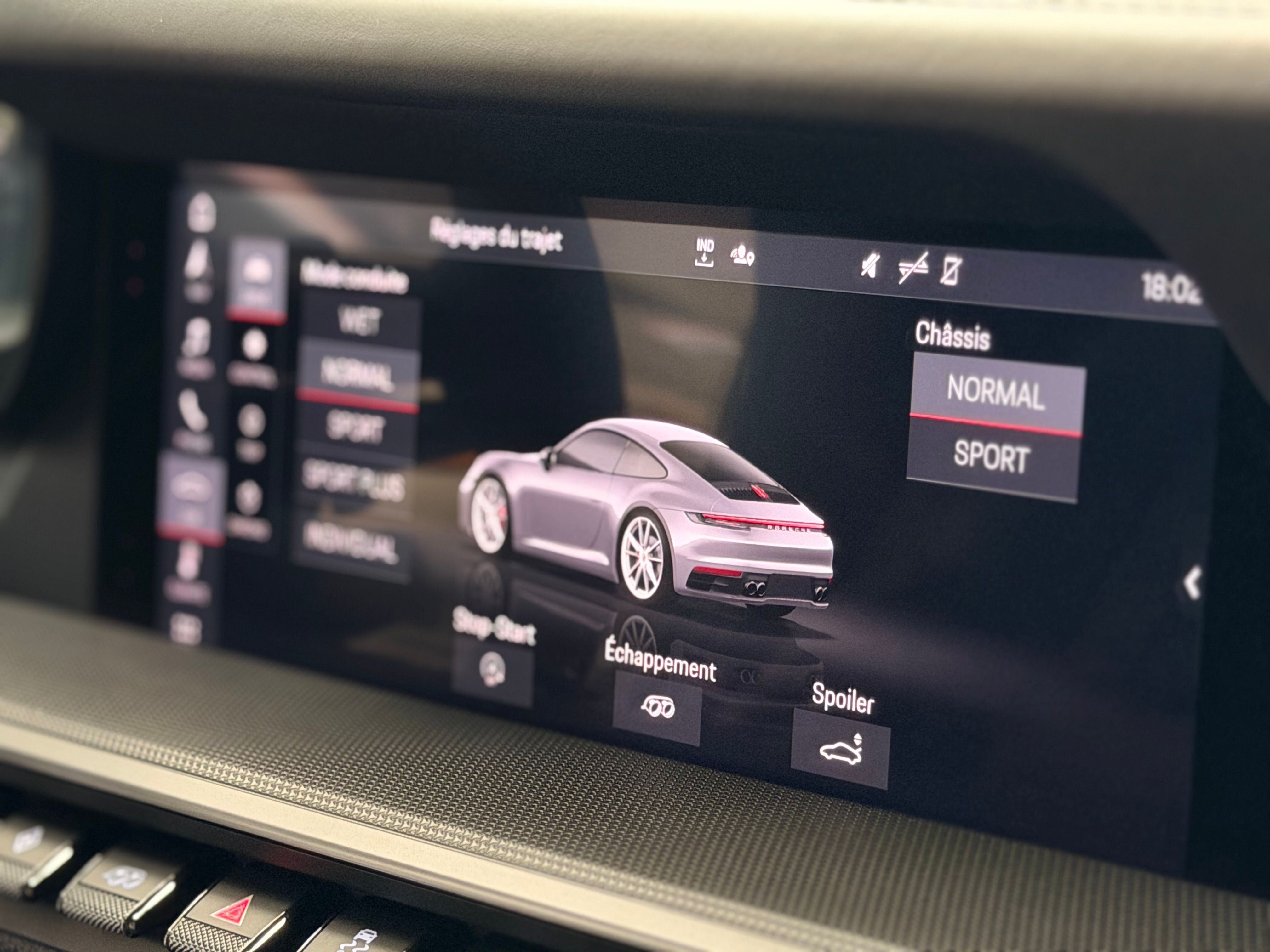 Porsche 992 Carrera 4S 450 cv PDK  Approved 2019 — tableau de bord (17)