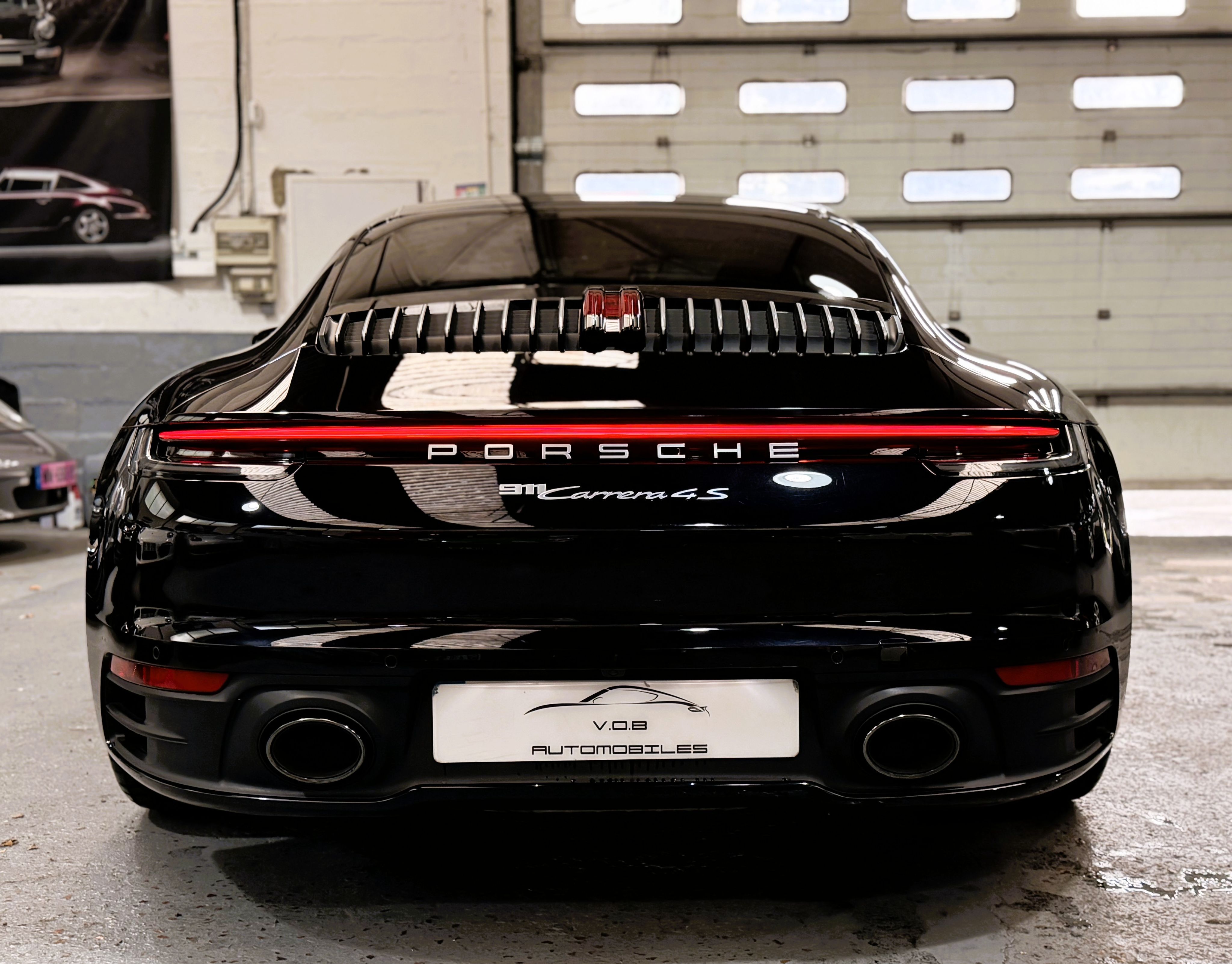 Porsche 992 Carrera 4S 450 cv PDK  Approved 2019 — vue arriere (12)